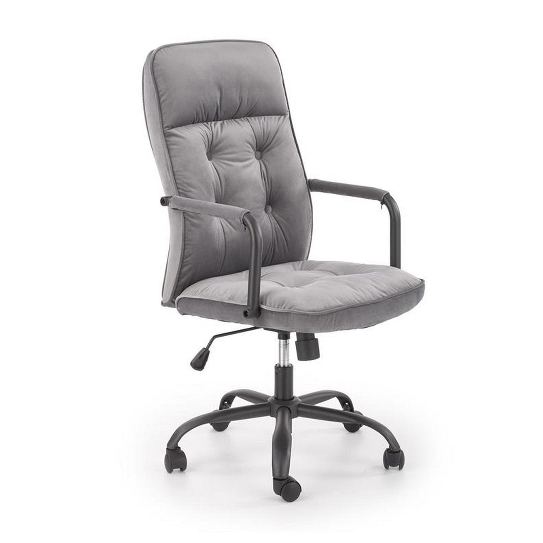 Scaun birou Colin, gri, 54x57x102/110 cm