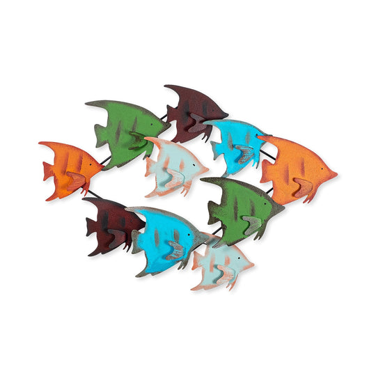 Accesoriu decorativ Melek, multicolor, metal, 83x8x58 cm