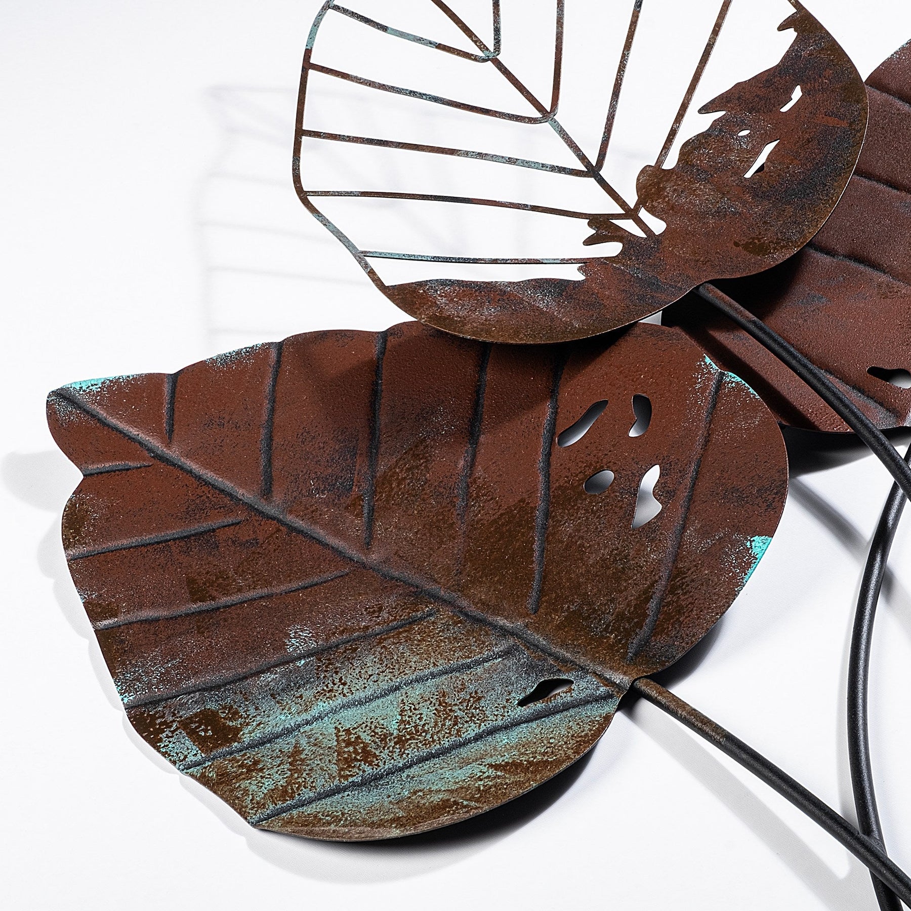 Accesoriu decorativ Fall 3, maro, metal, 45x85 cm