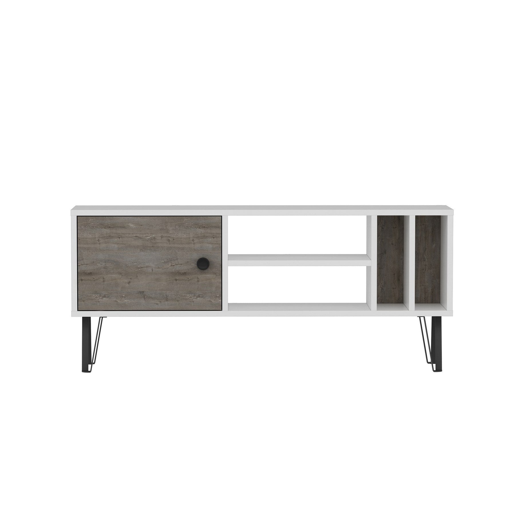 Comoda TV Arven, alb, PAL, 120x25x52 cm