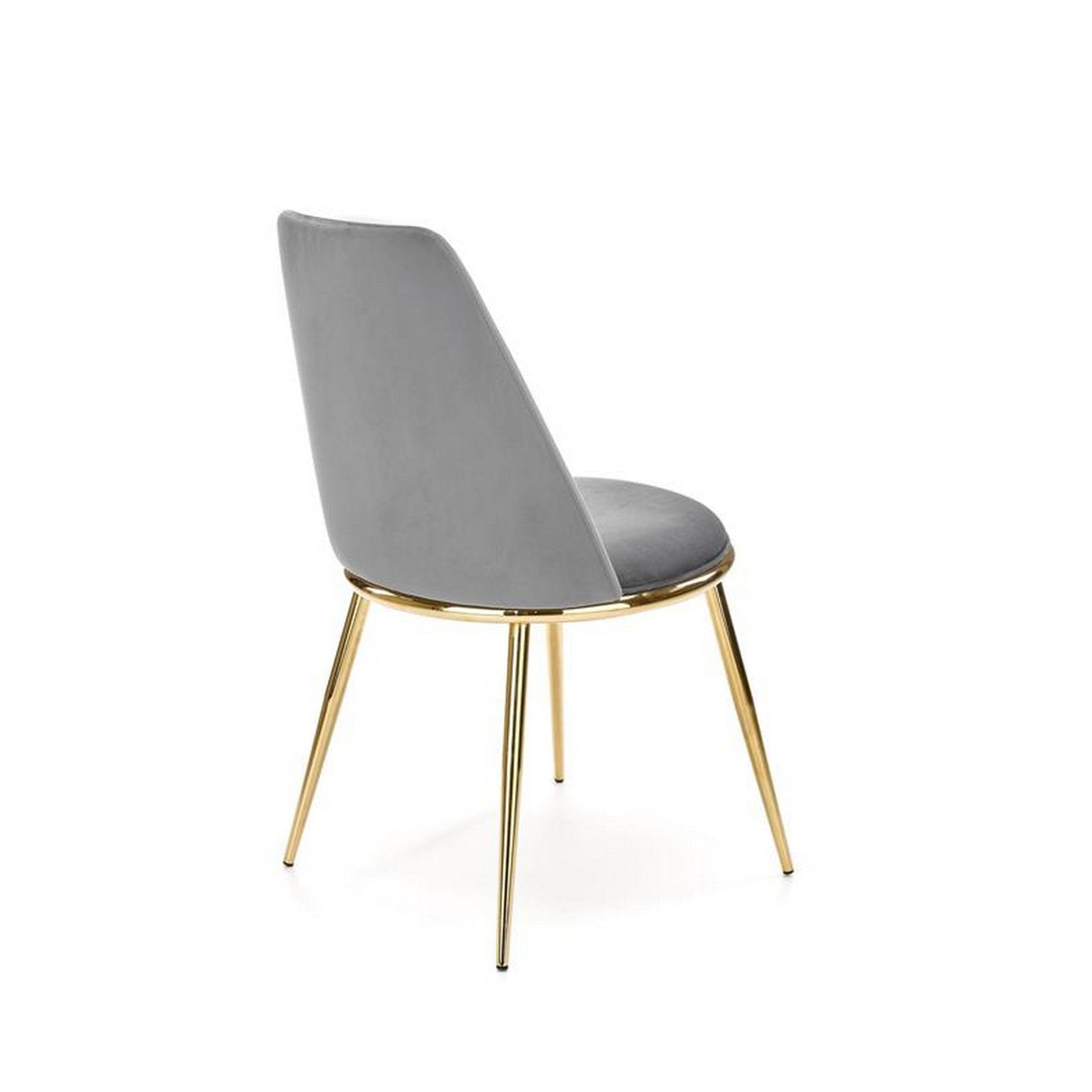 Scaun K460, stofa gri, 49x54x84 cm