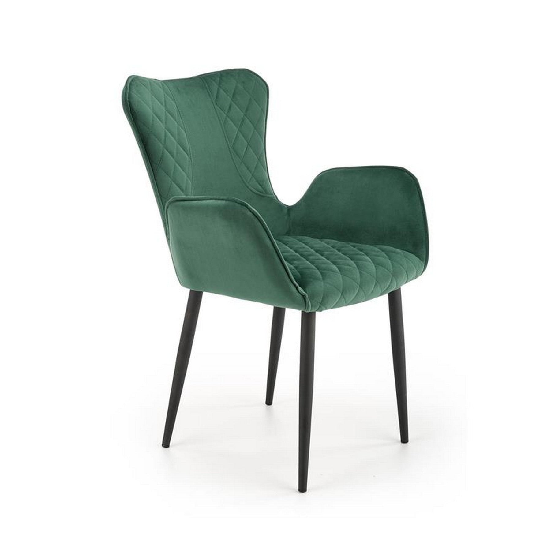 Scaun K427, verde, 56x56x80 cm
