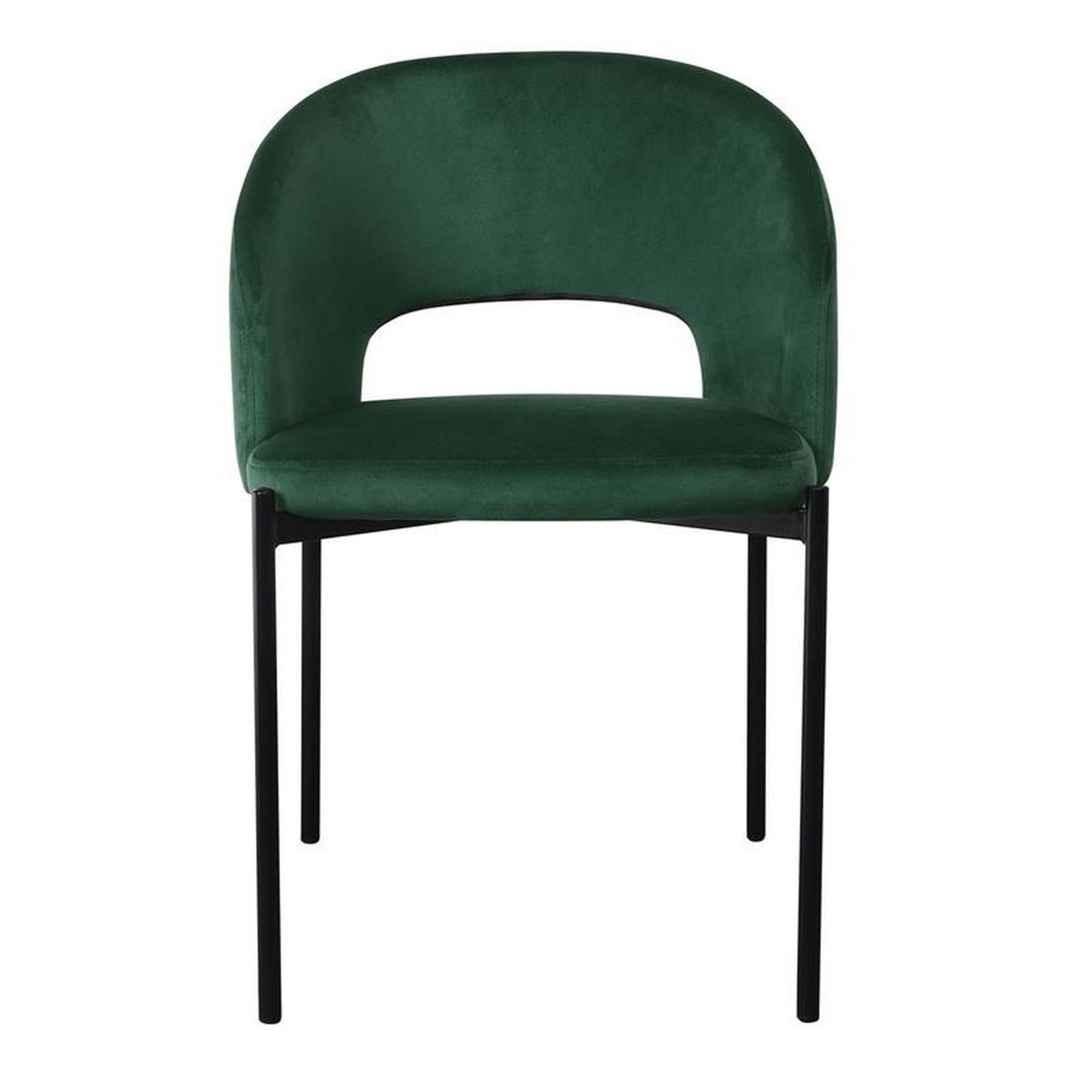 Scaun K455, verde, 51x57x77 cm