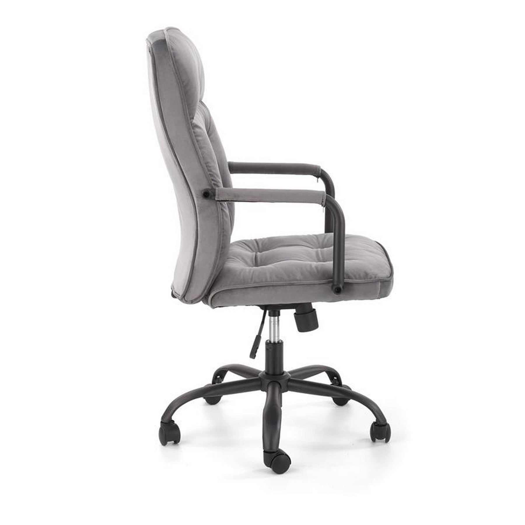 Scaun birou Colin, gri, 54x57x102/110 cm