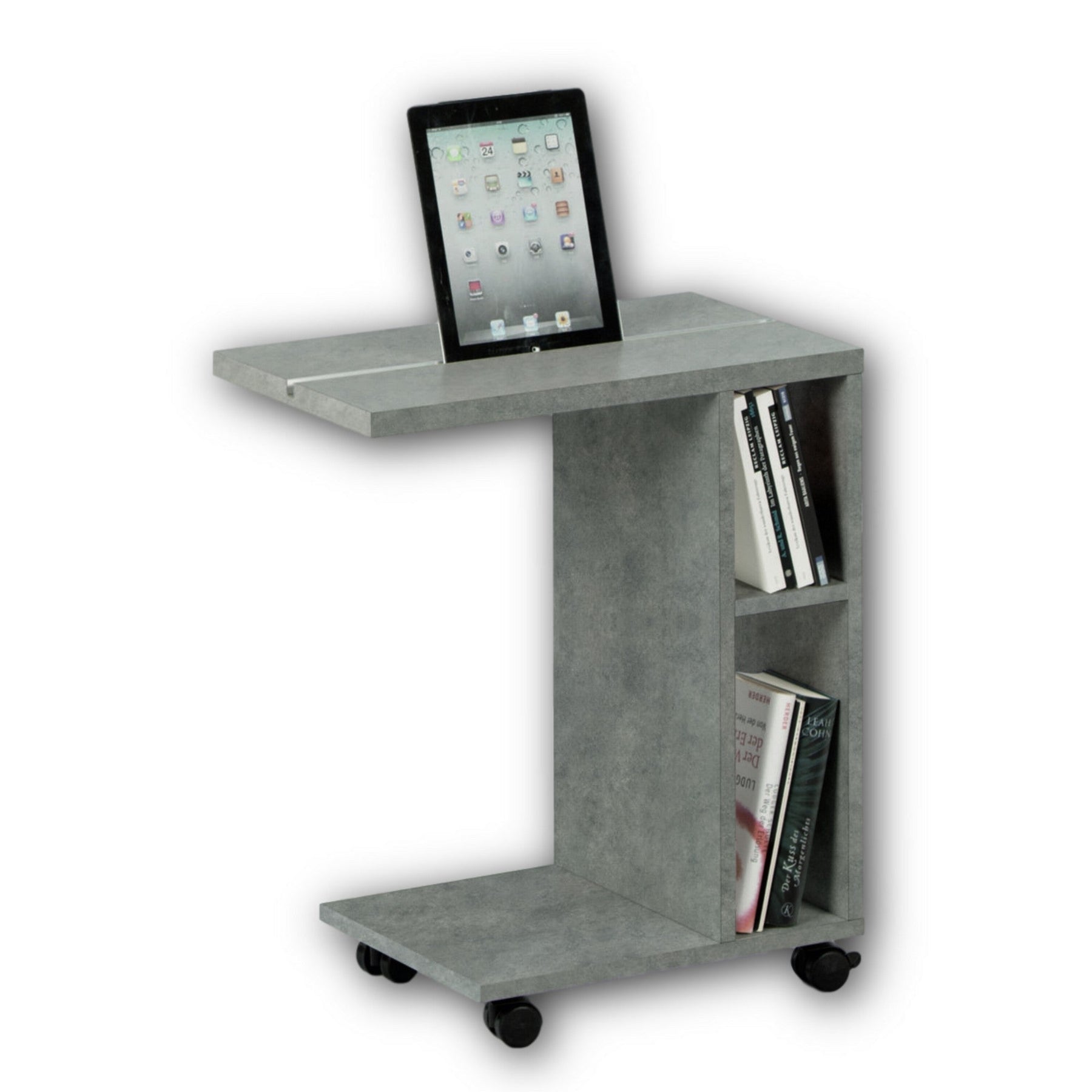 Masuta pentru laptop LATINO beton, 50x30x60 cm