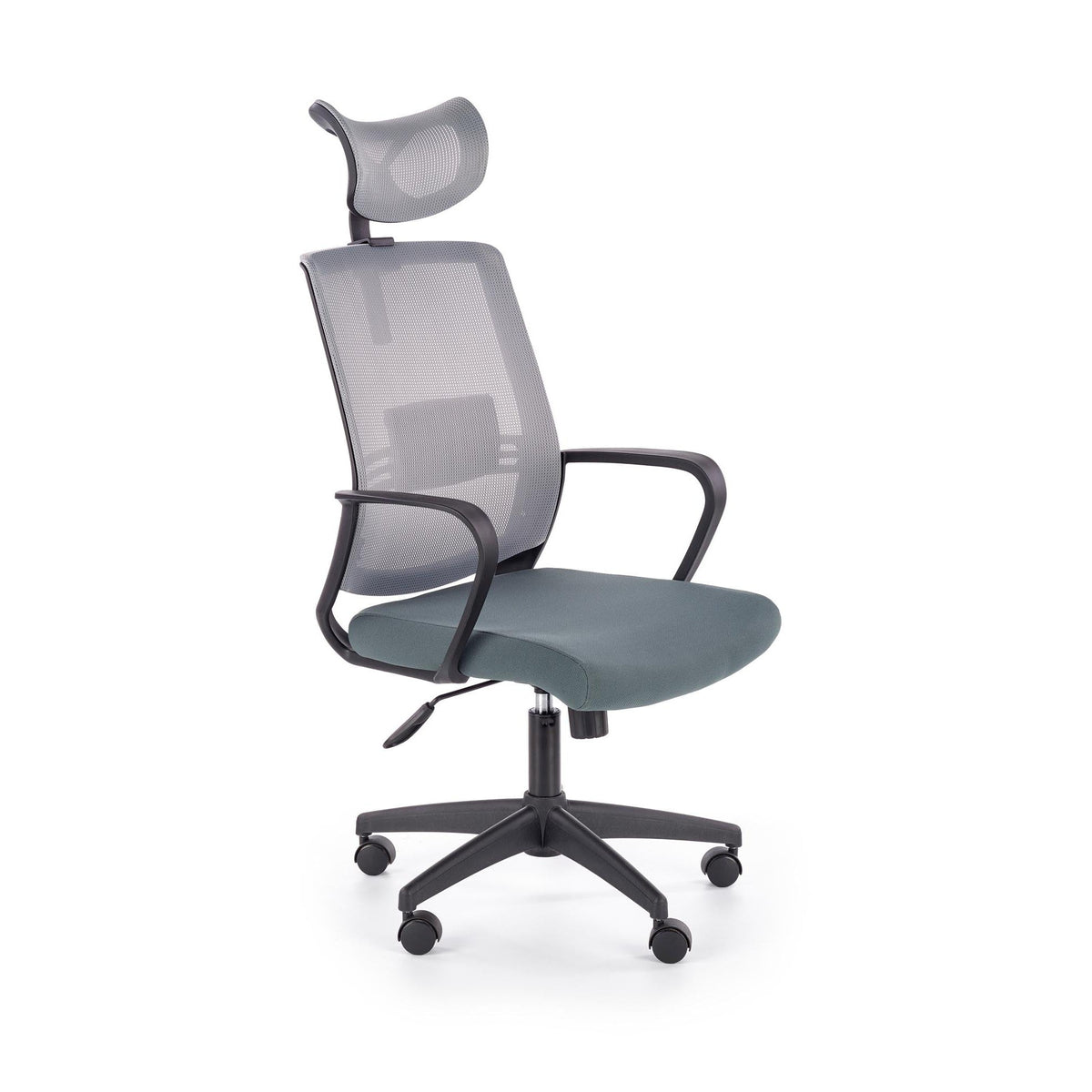 Scaun birou cu tetiera Arsen, 62X65X113 CM - ACAJU