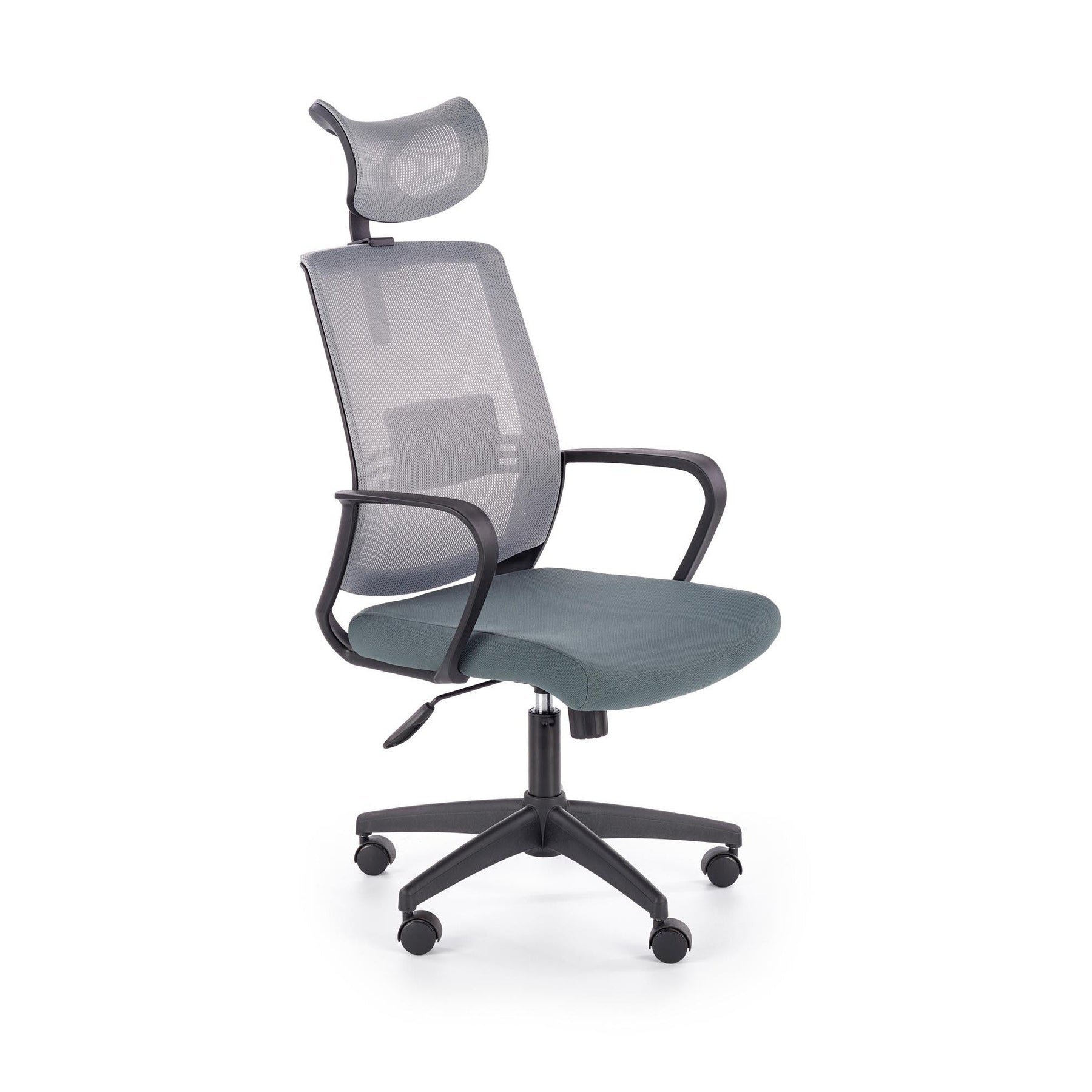 Scaun birou cu tetiera Arsen, 62X65X113 CM - ACAJU