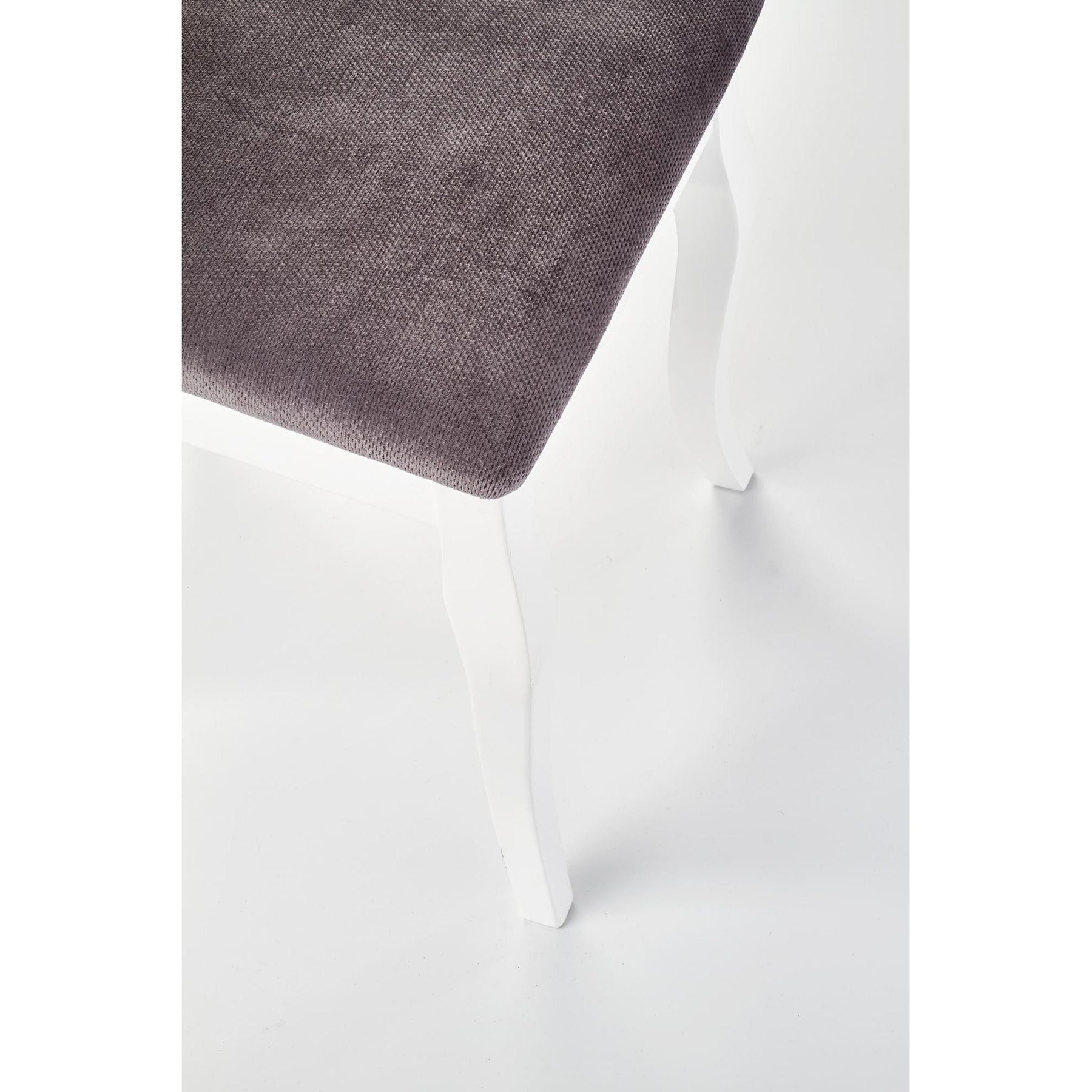 Scaun BAROCK, alb/gri, 45x51x93 cm