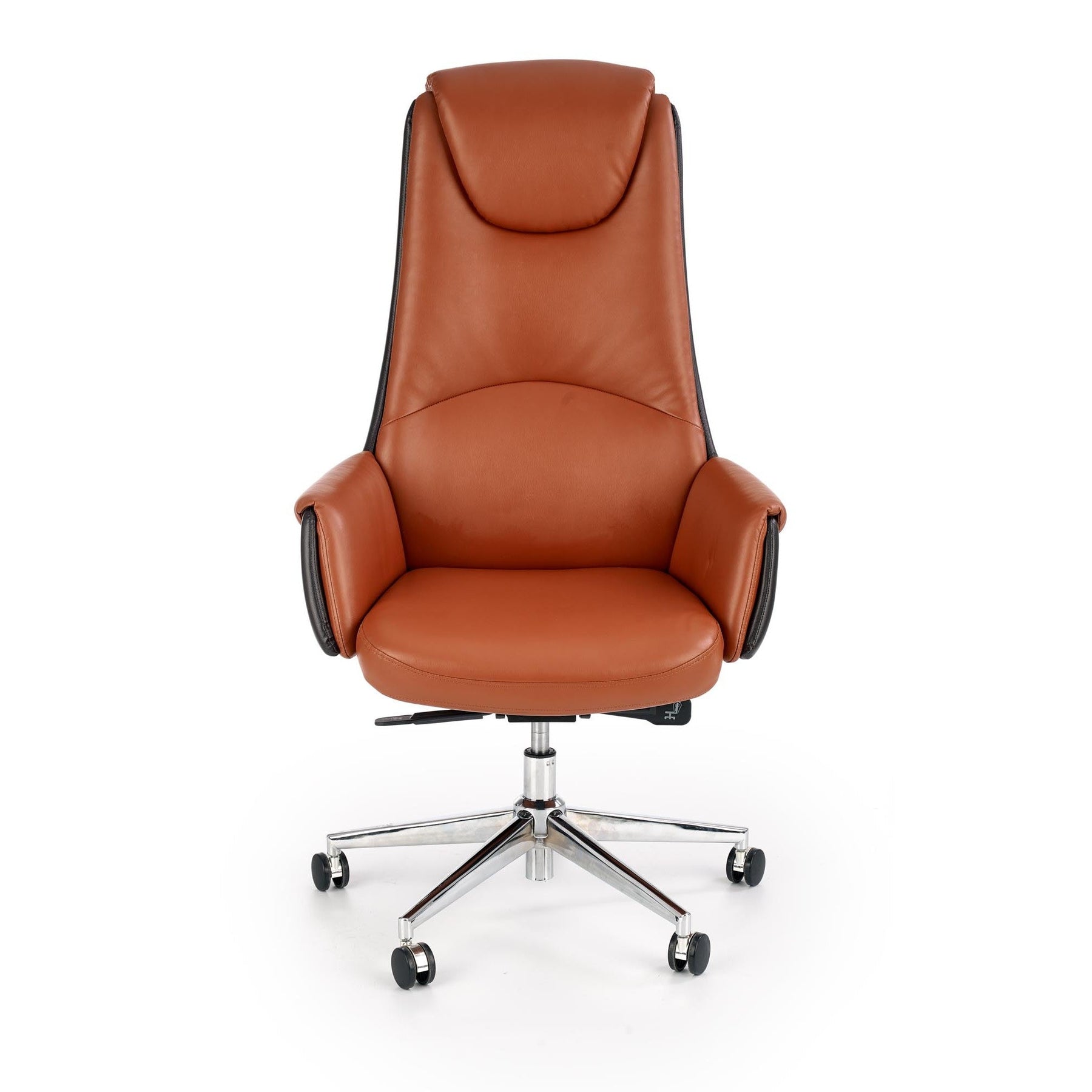 Scaun de birou CALVANO maro, 73x120/130x42/52 cm
