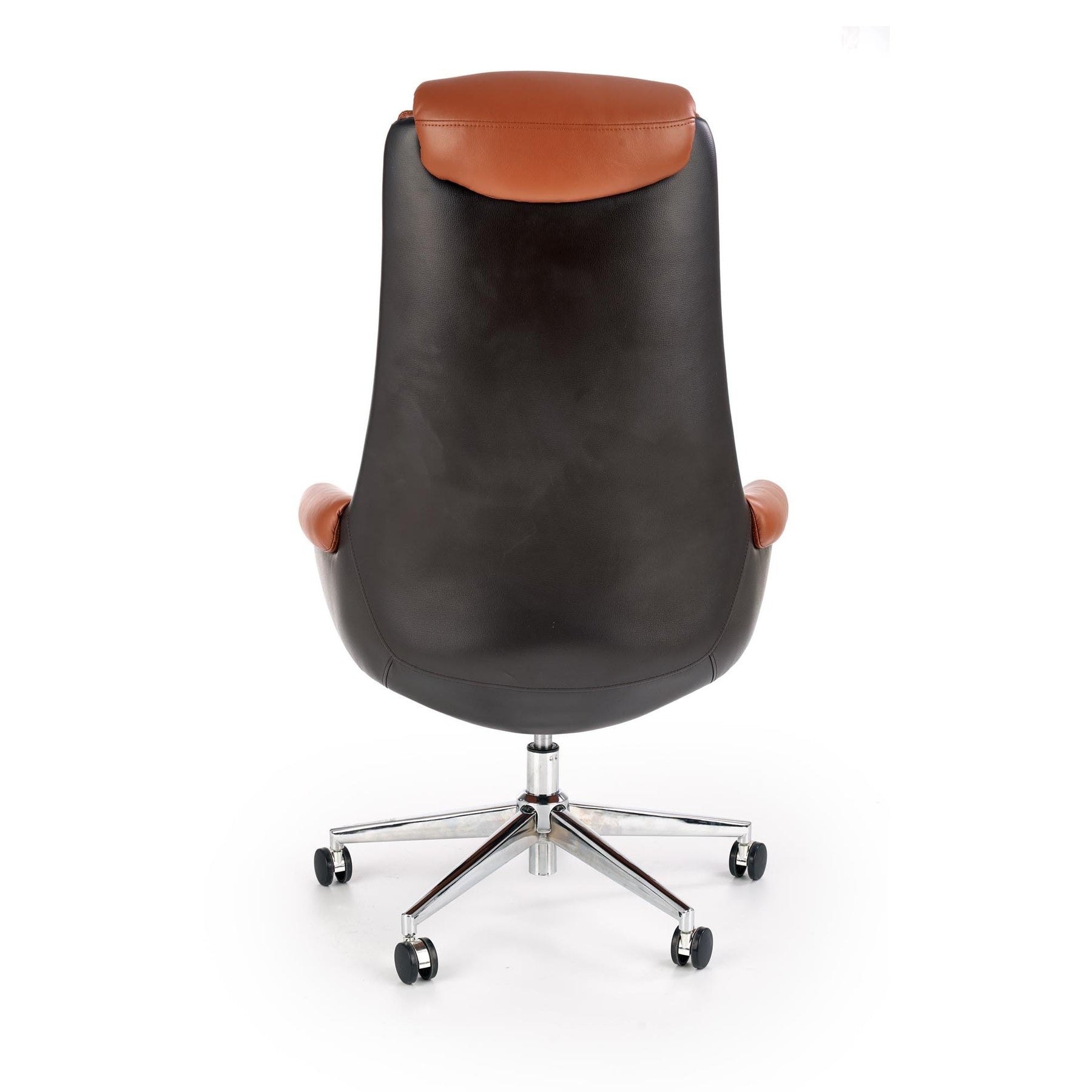 Scaun de birou CALVANO maro, 73x120/130x42/52 cm