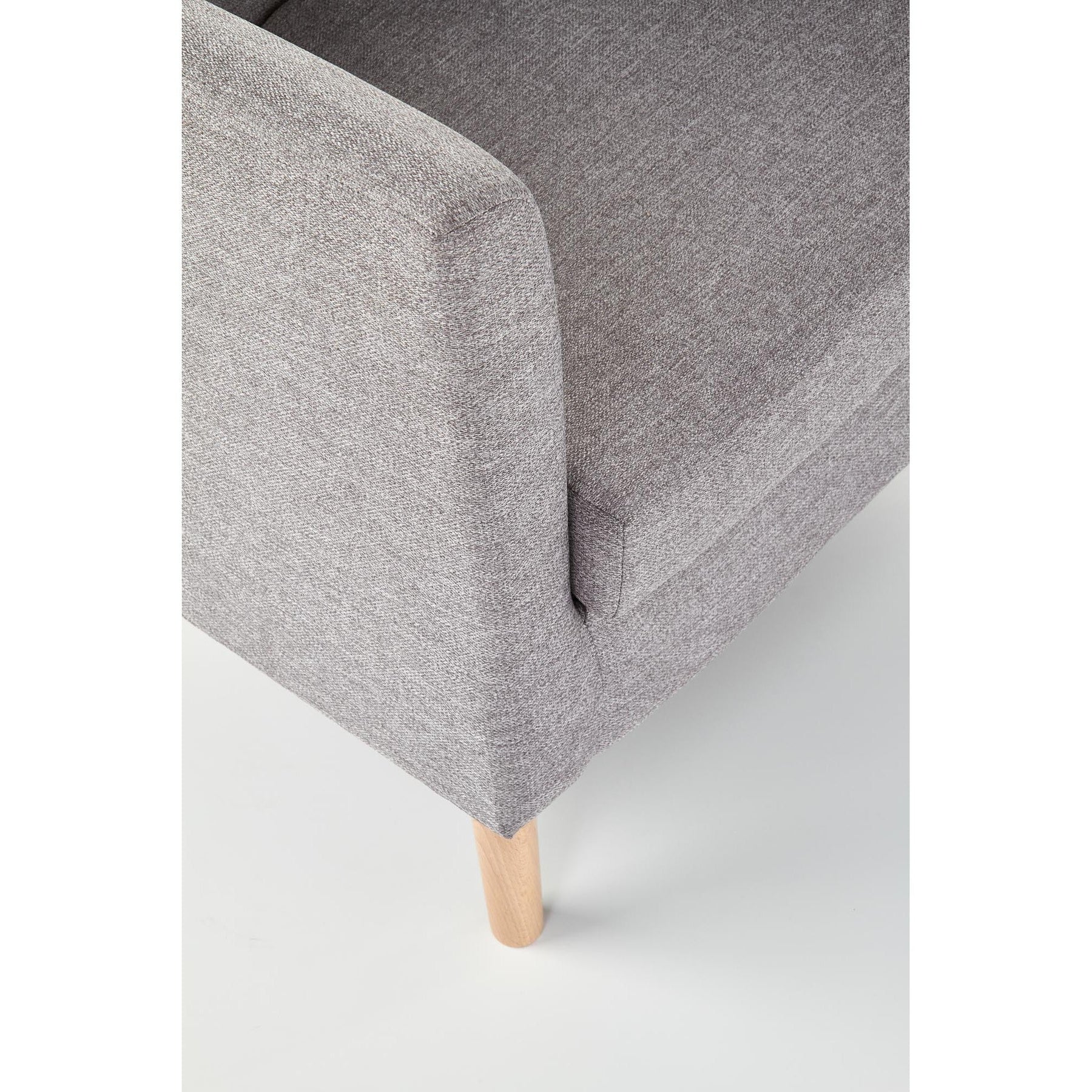 Fotoliu CLUBBY, gri, 66x58x64x41 cm