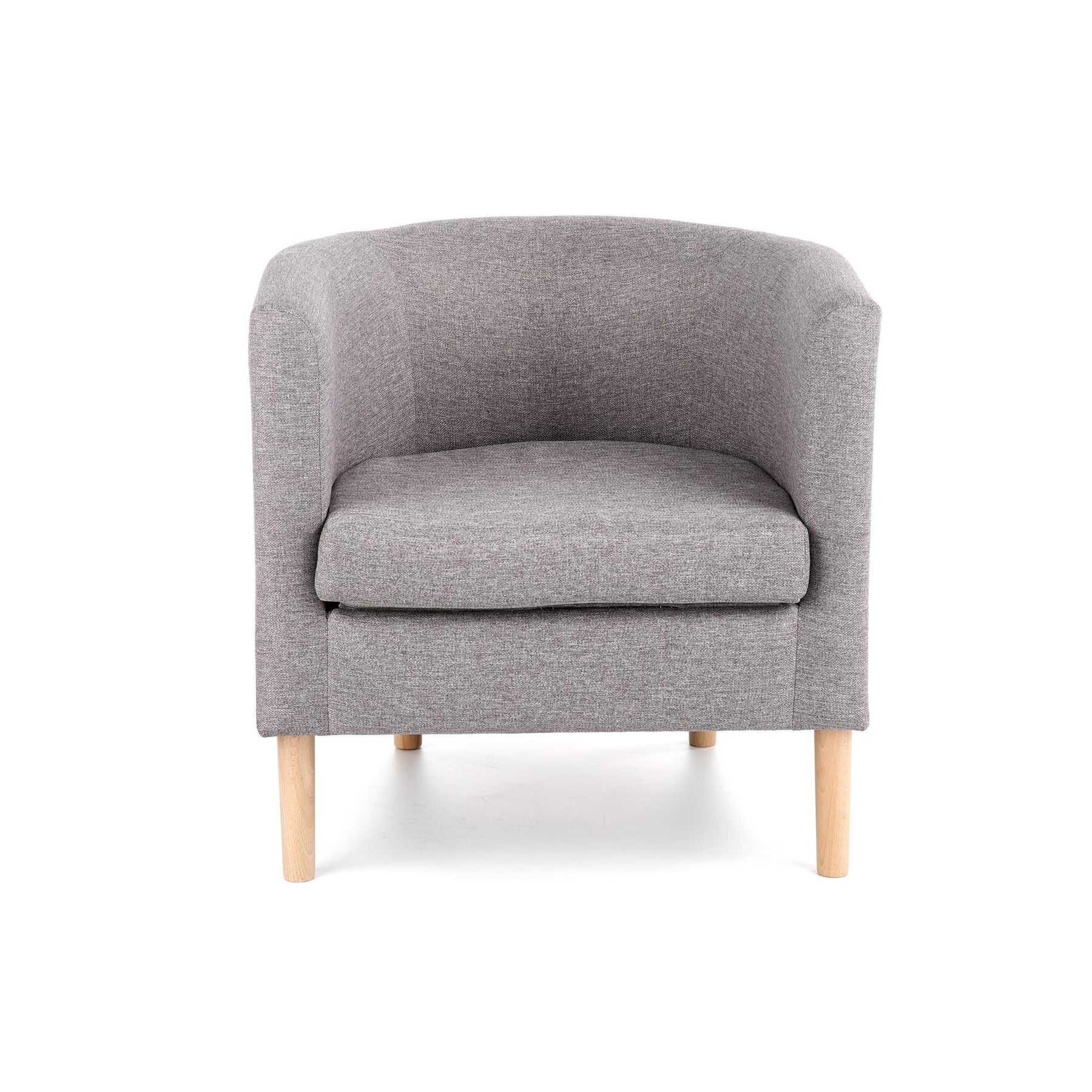 Fotoliu CLUBBY, gri, 66x58x64x41 cm