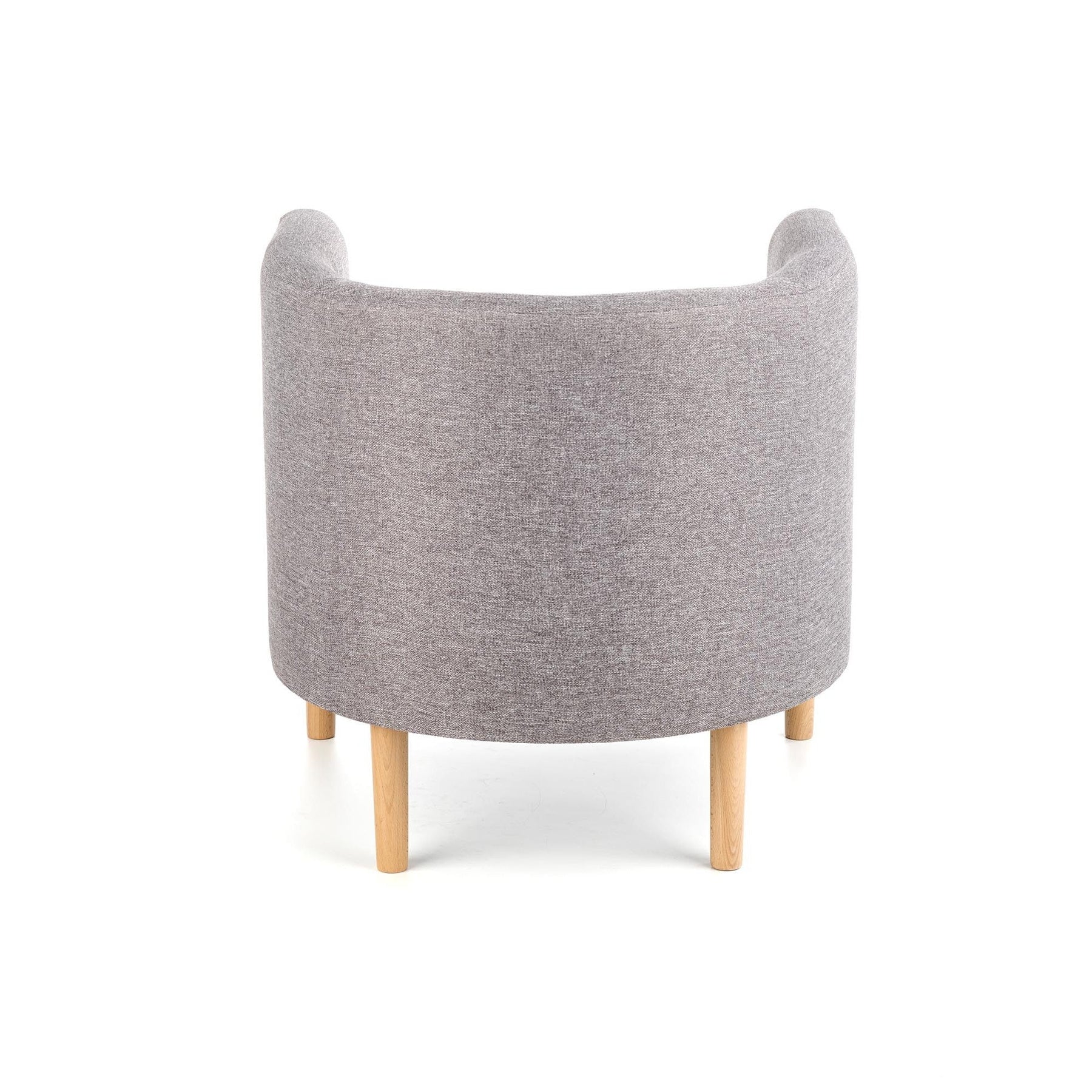 Fotoliu CLUBBY, gri, 66x58x64x41 cm