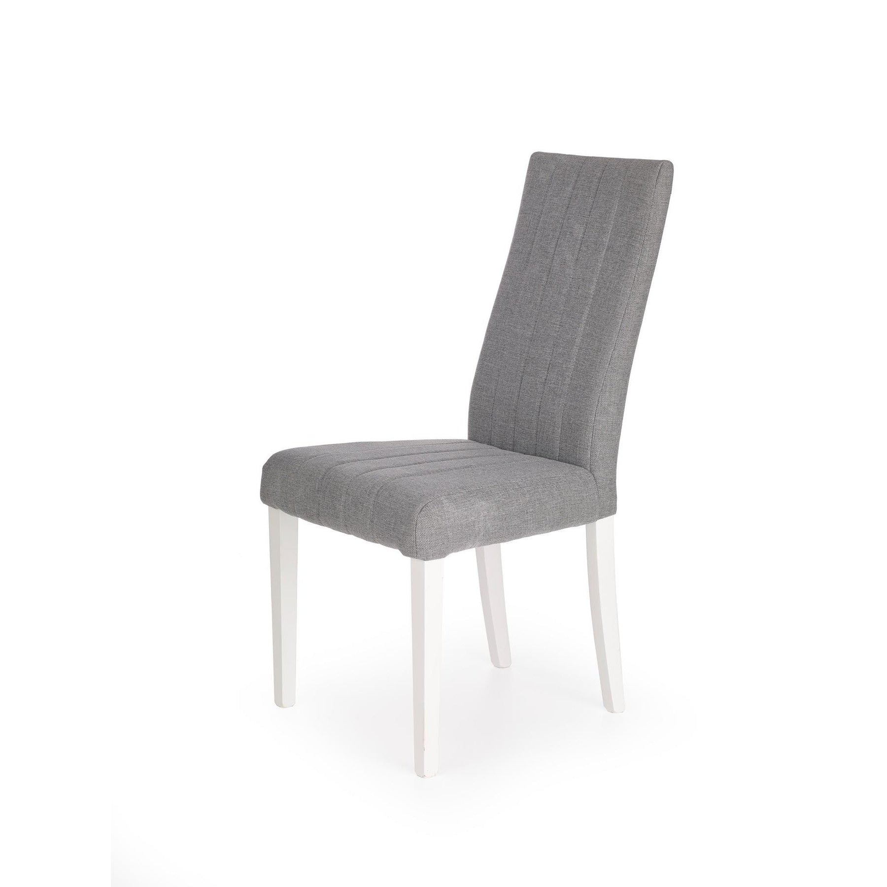 Scaun tapitat cu stofa gri Diego, 47X59X99 CM.