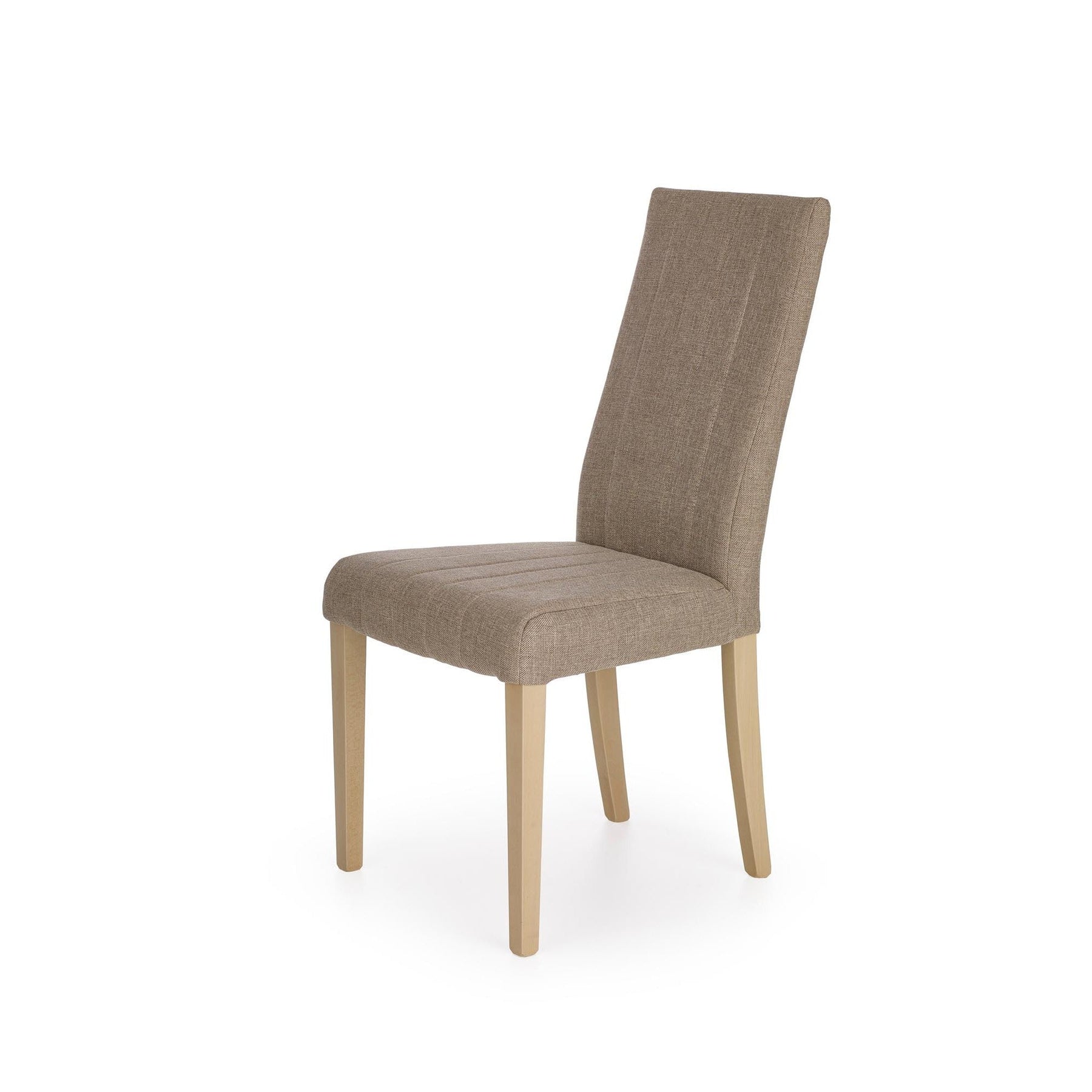 Scaun tapitat cu stofa maro Diego, 47X59X99 CM.