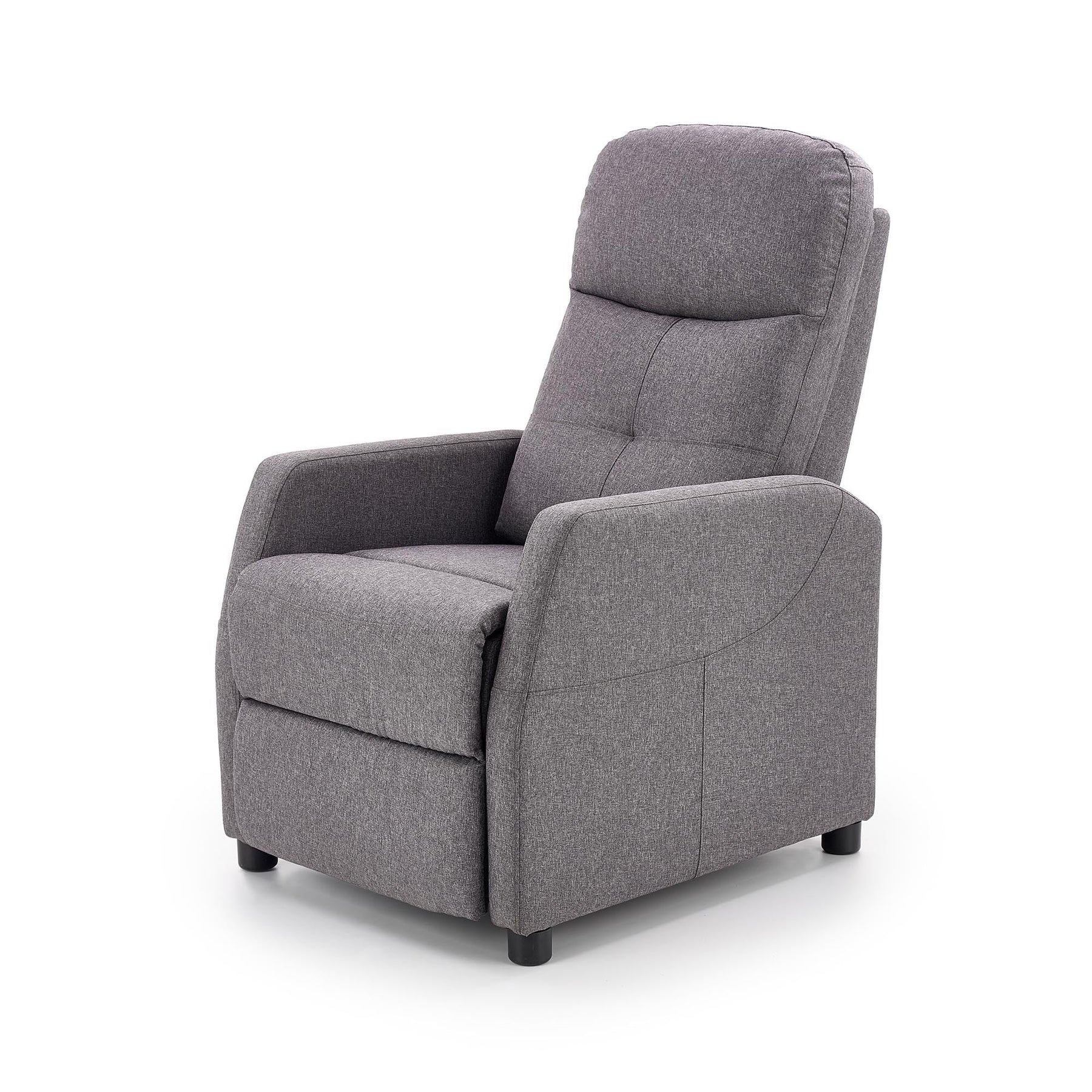 Fotoliu recliner Felipe, gri, 64x84x103 cm - ACAJU