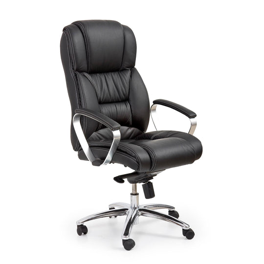 Scaun directorial 120 kg negru Foster, 68X54X118/125 CM
