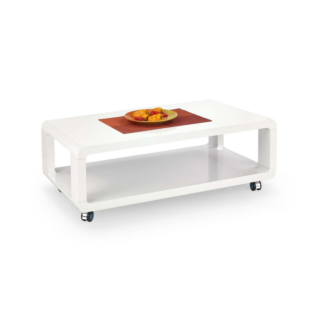 Masuta cafea pe role Futura, 105X58X38 CM