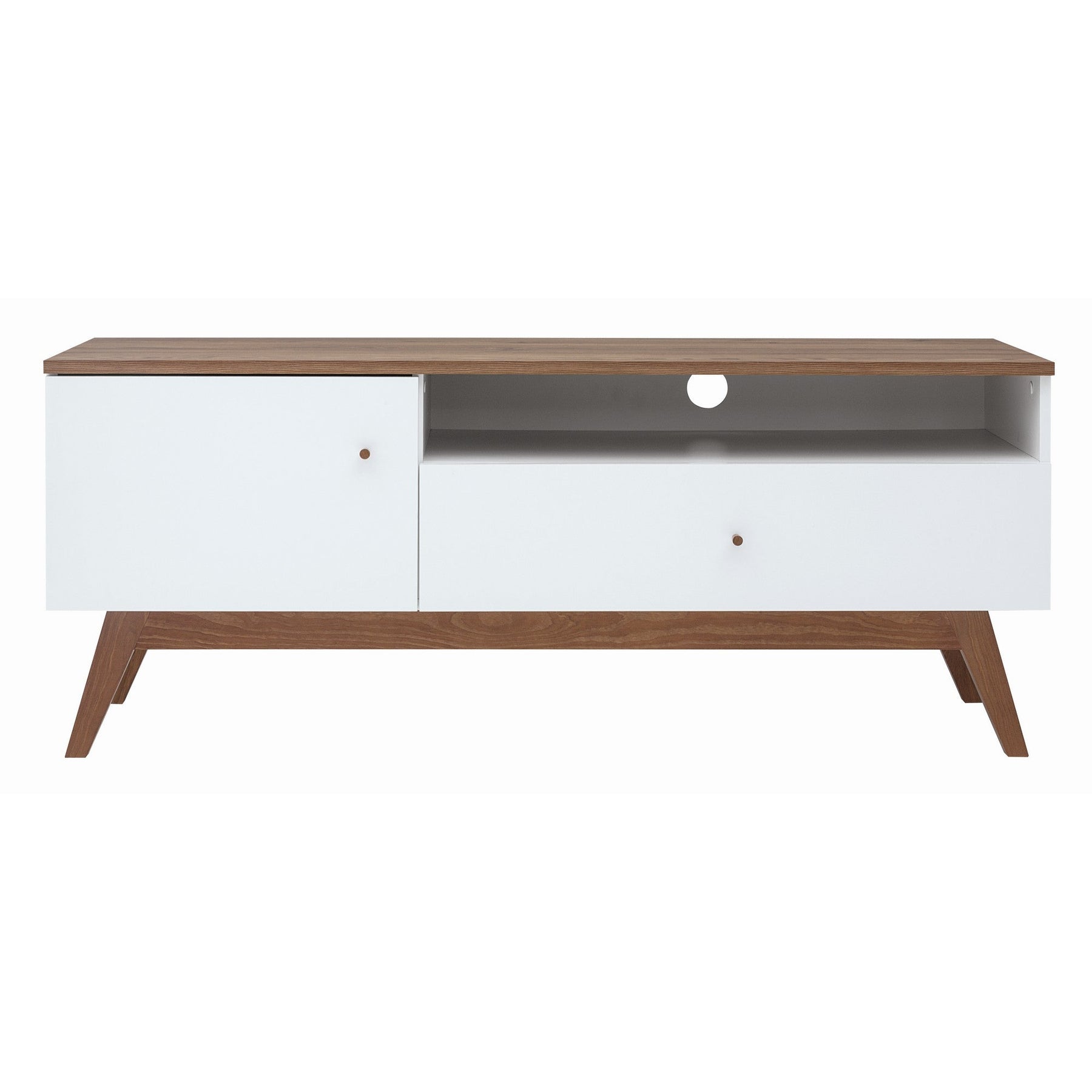 Comoda tv stil scandinav Heda, 135X40,5X55 cm
