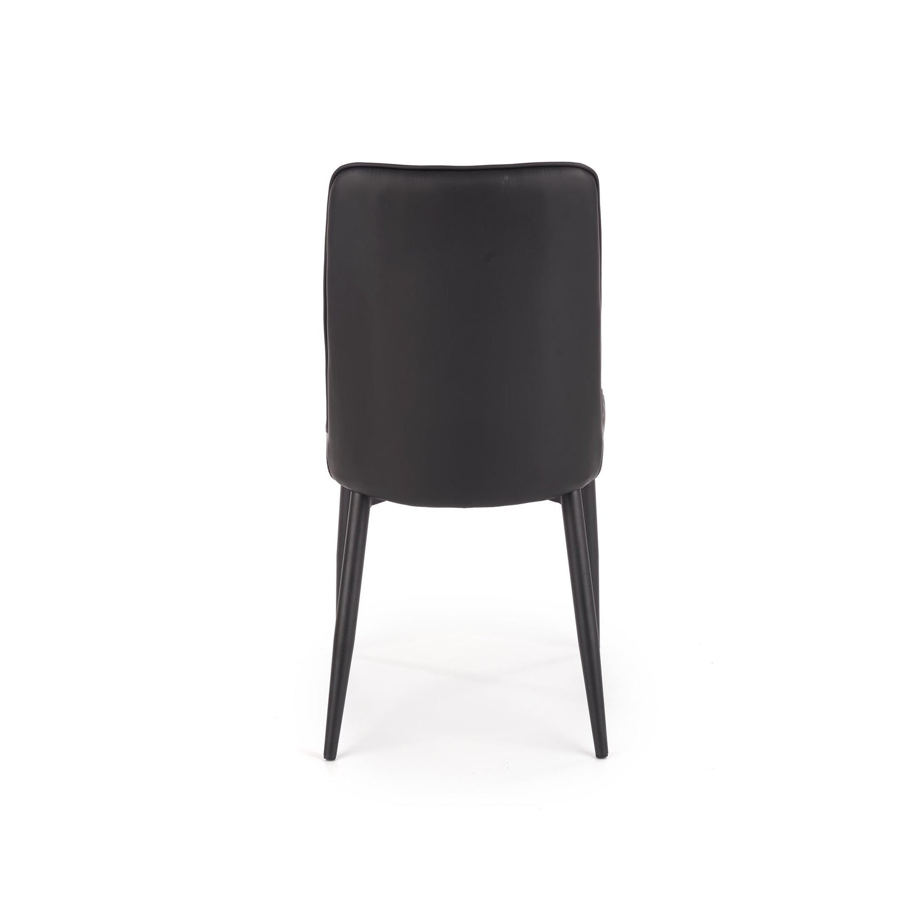 Scaun tapitat K368, gri inchis, 45x58x92 cm
