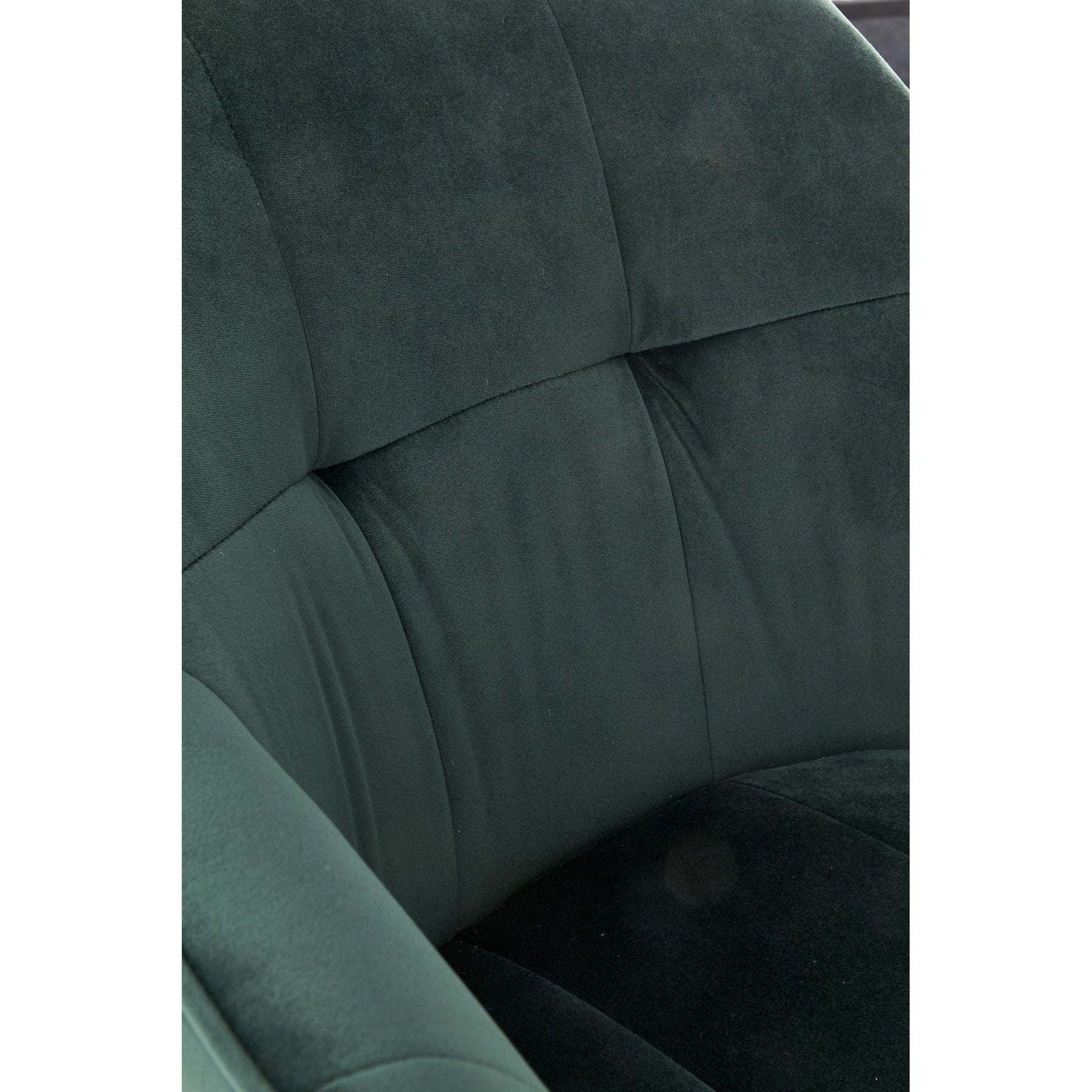 Scaun tapitat K377, verde, 60x62x81 cm