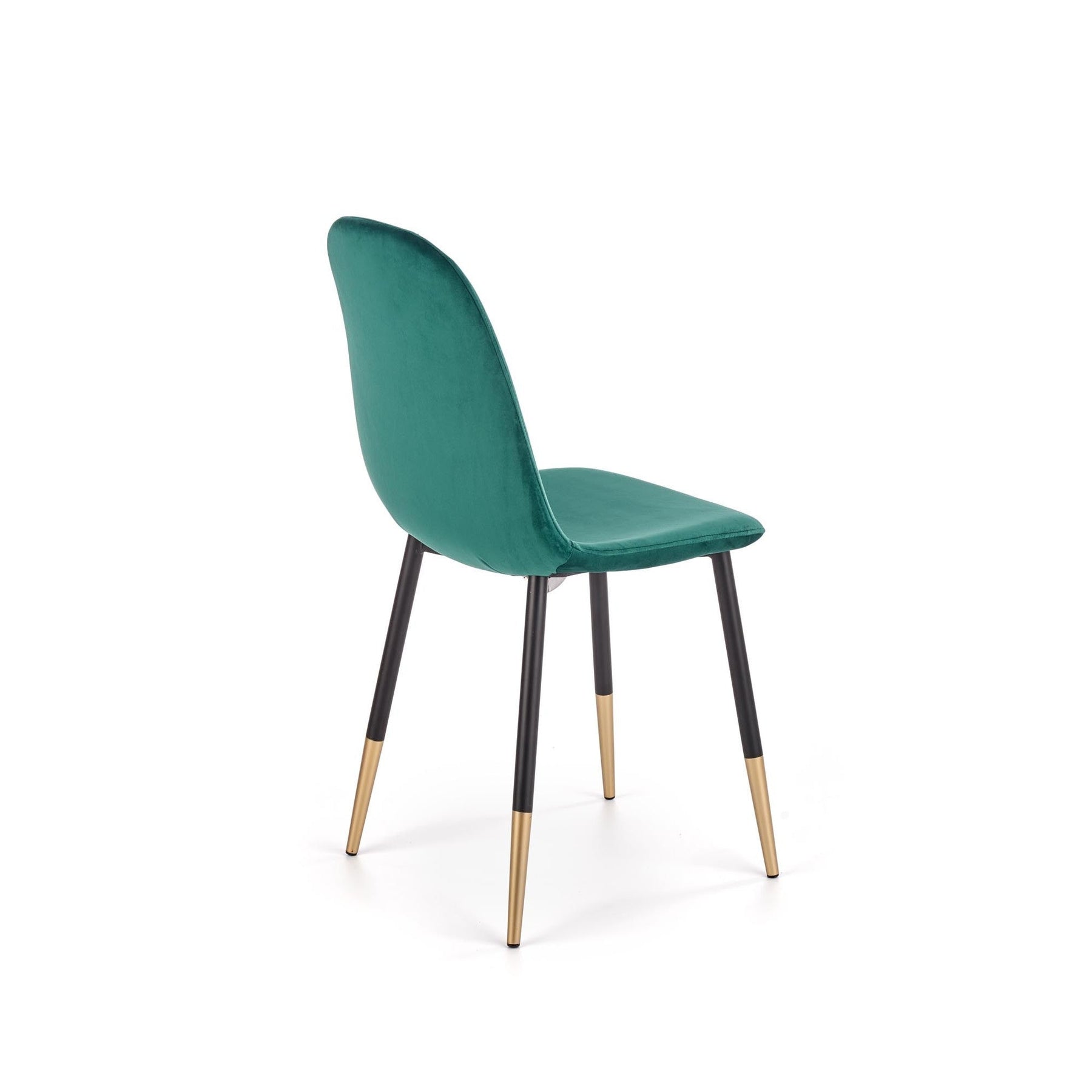 Scaun tapitat K379, verde, 45x48x88 cm