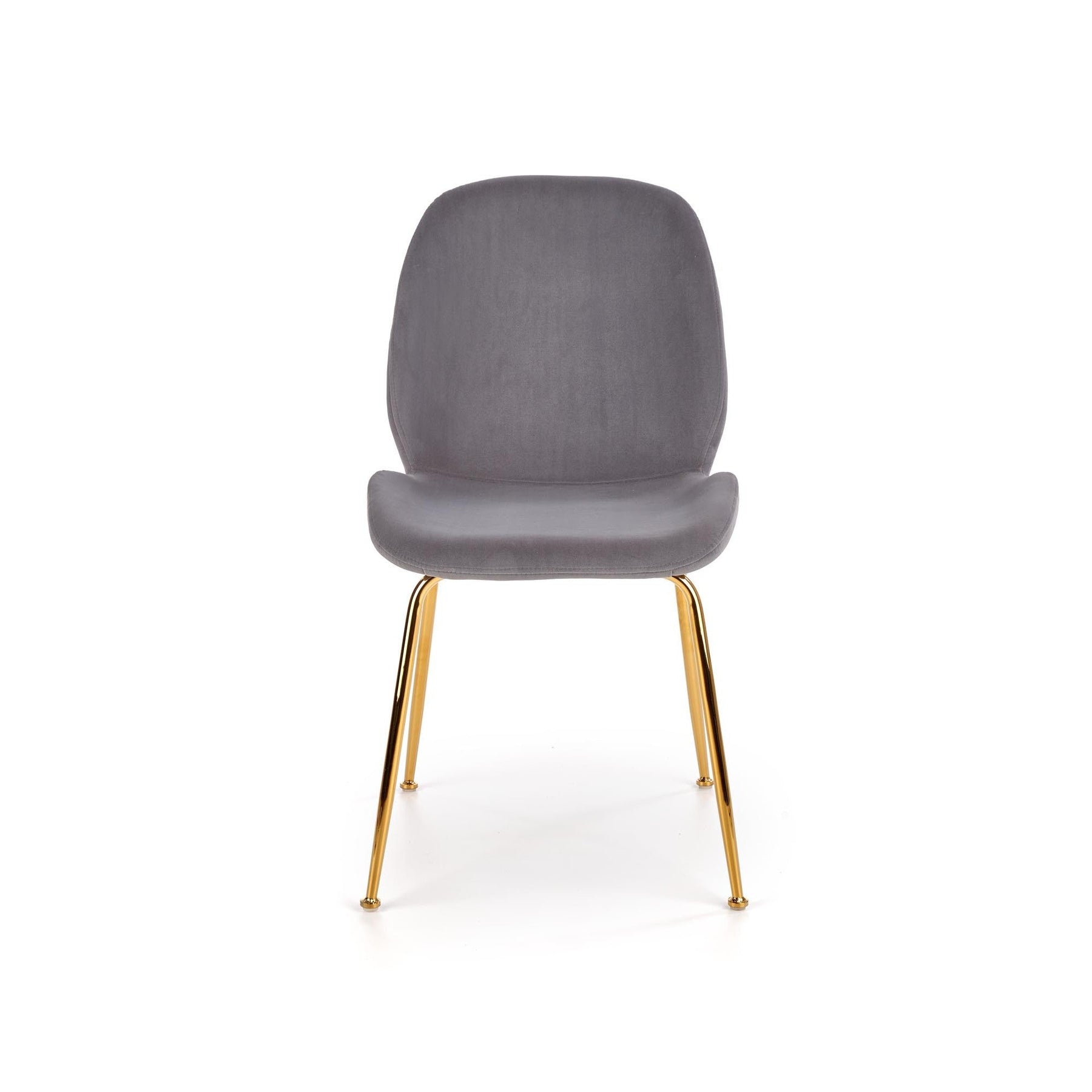 Scaun tapitat K381, gri, 48x58x88 cm