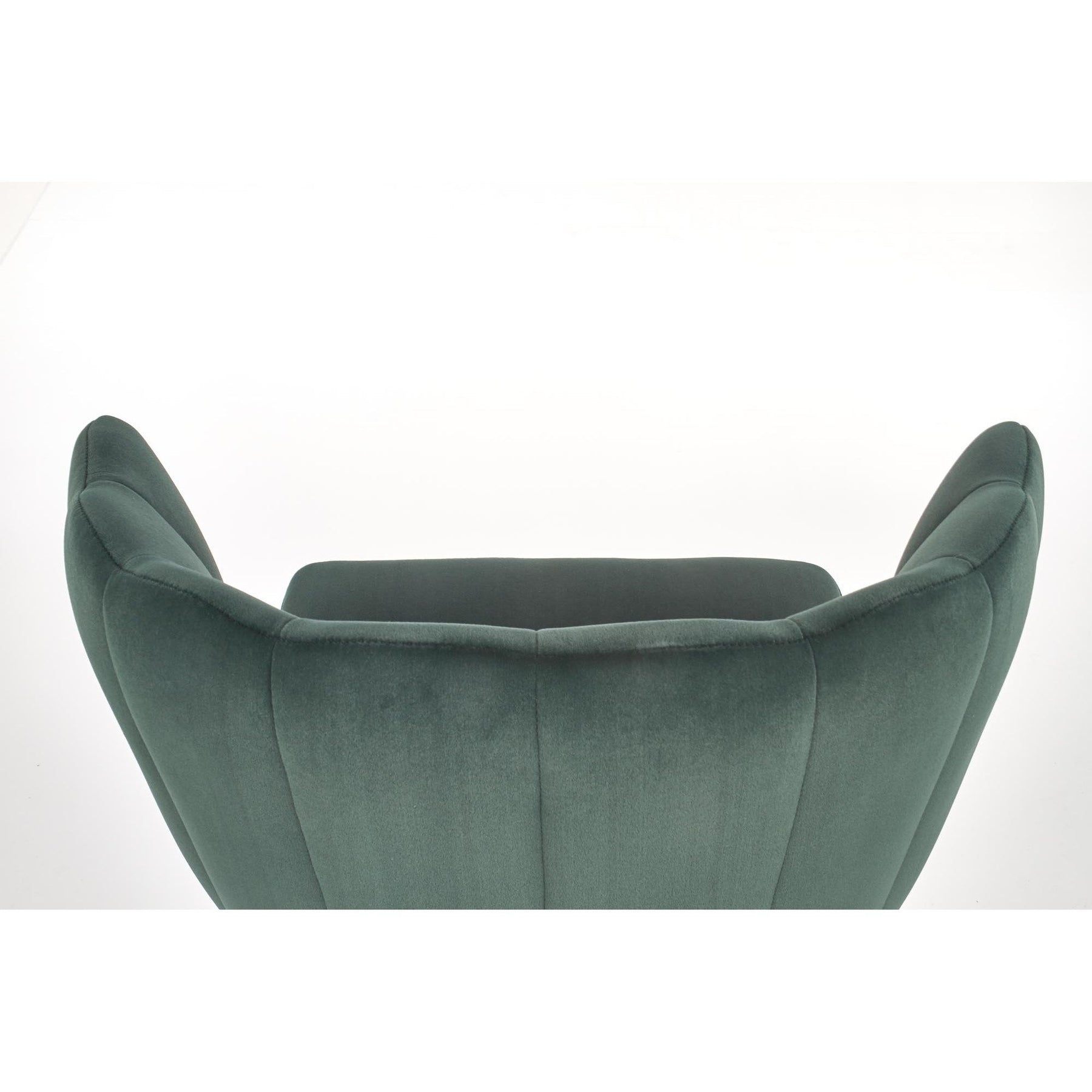 Scaun tapitat K386, verde, 60x58x84 cm
