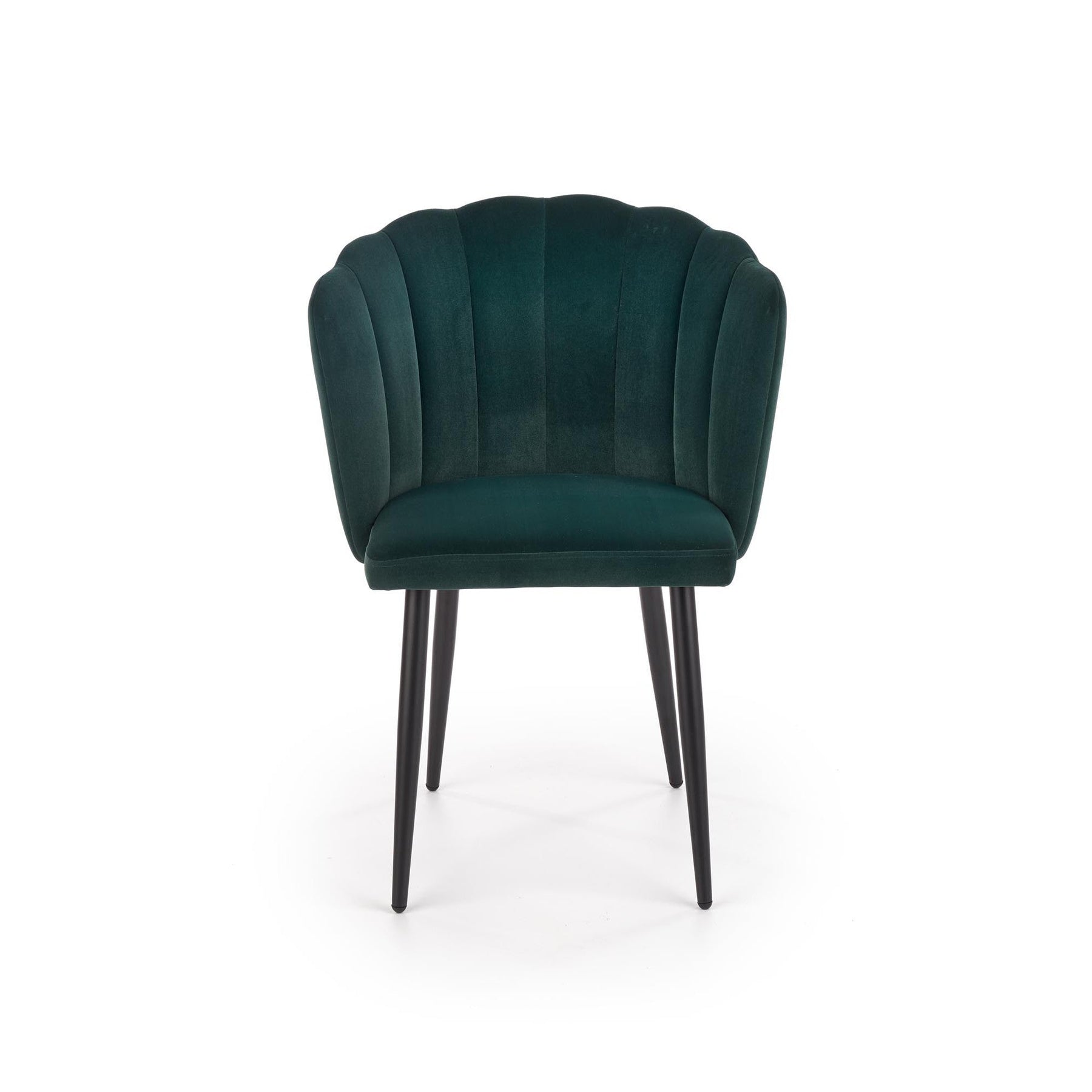 Scaun tapitat K386, verde, 60x58x84 cm