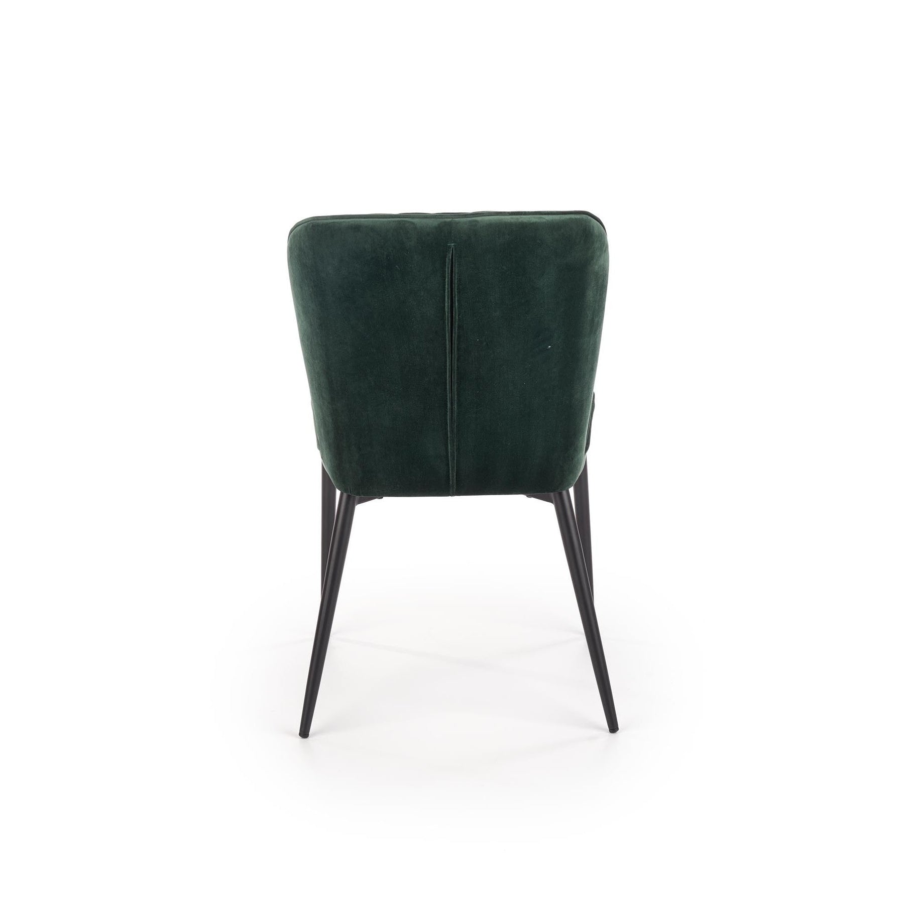 Scaun tapitat K399, verde, 50x60x84 cm