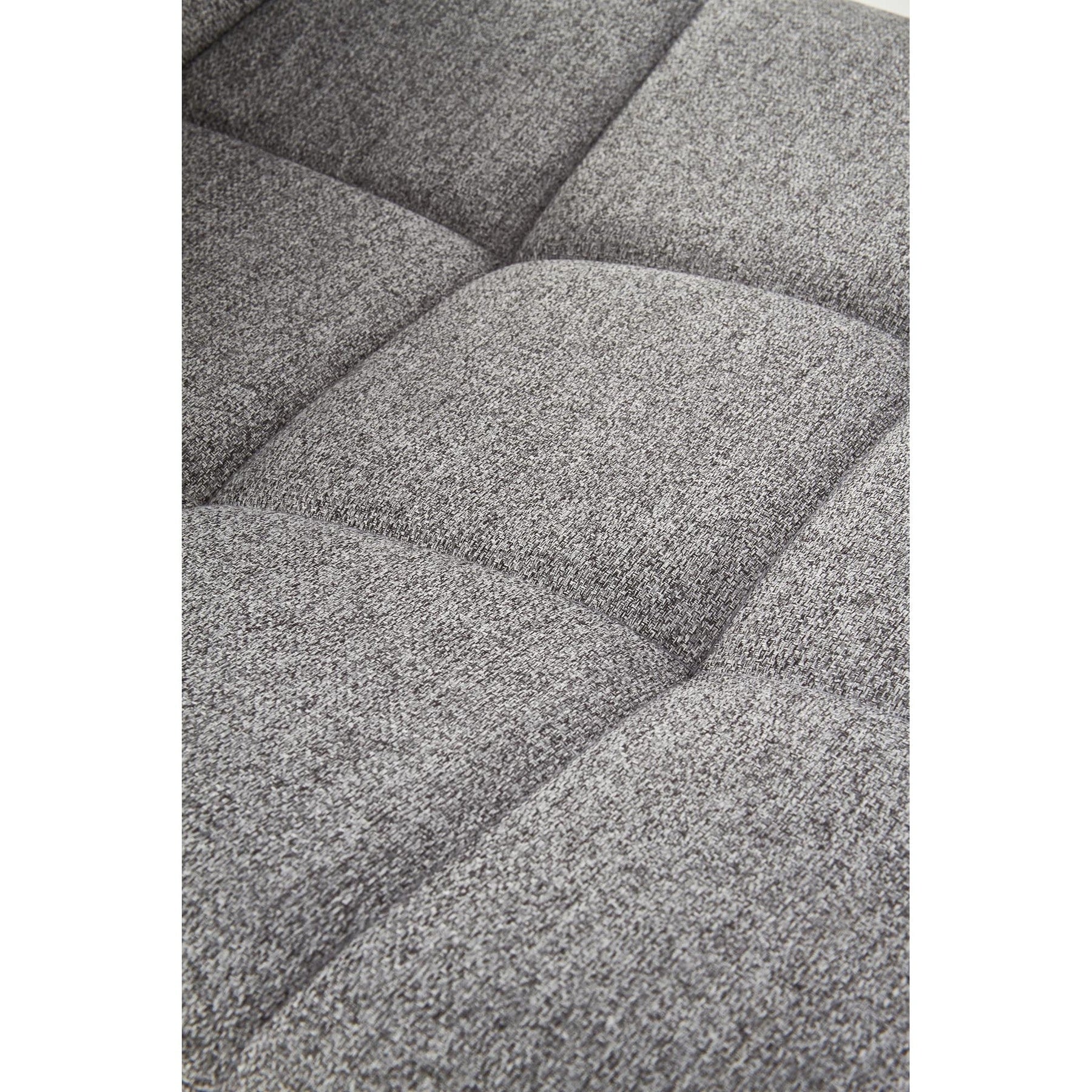 Scaun tapitat K402, gri, 45x55x86 cm