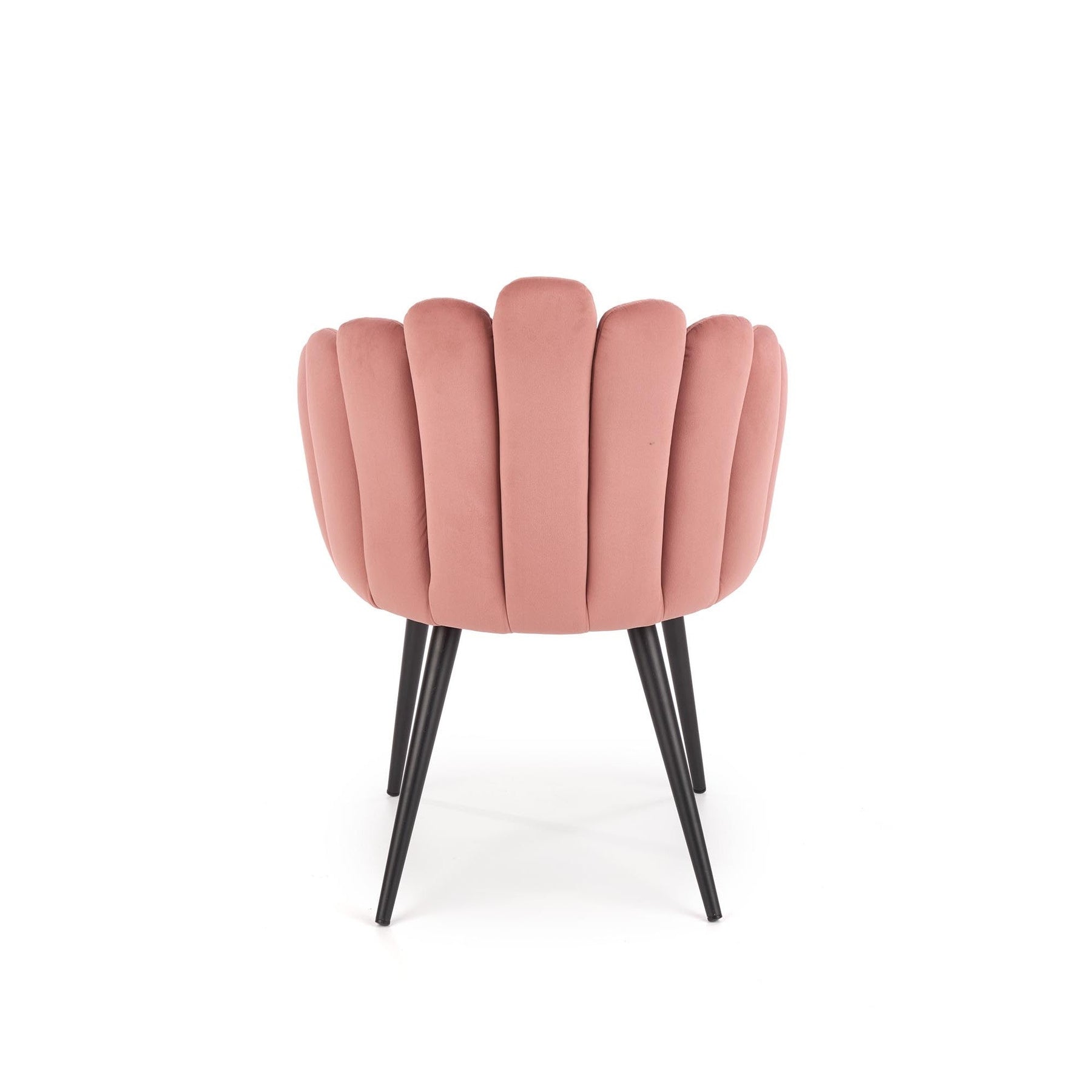 Scaun tapitat K410, roz, 65x62x85 cm