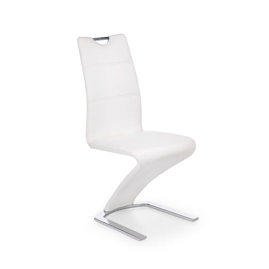 Scaun tapitat cu piele ecologica K188, 45X63X101 CM