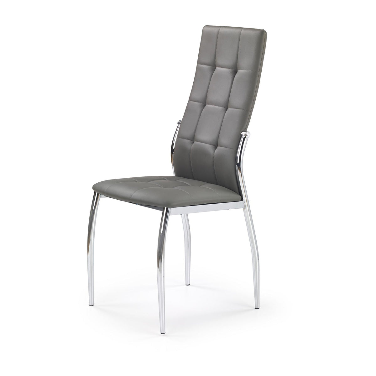 Scaun picioare cromate K209, gri, 42X42X100 CM