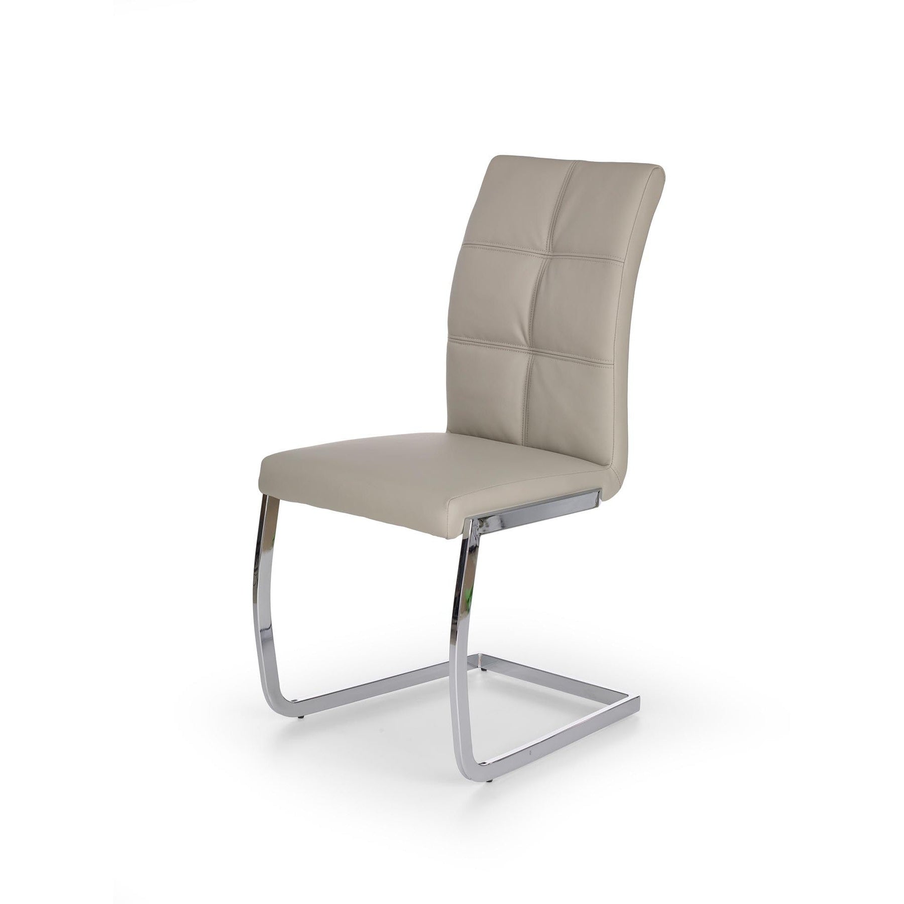 Scaun tapitat cu piele ecologica K228, 48X61X99 CM