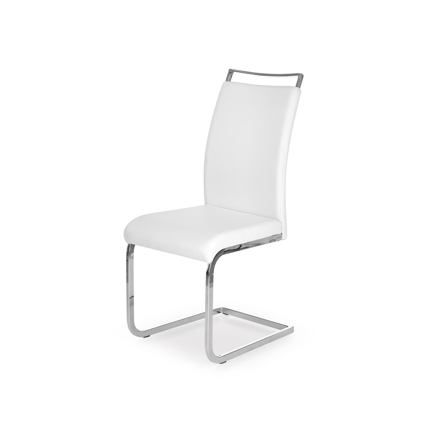 Scaune bucatarie si living K250, alb, 42X55X99 CM