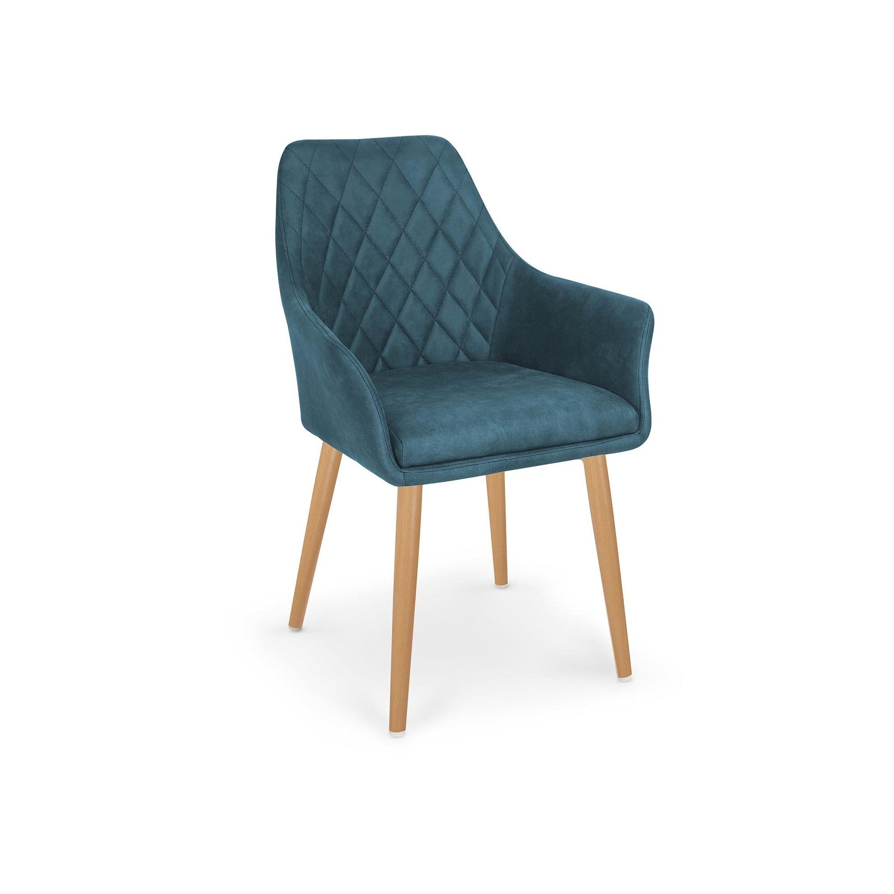 Scaune tapitate clasice albastre K287, 58X61X85 CM