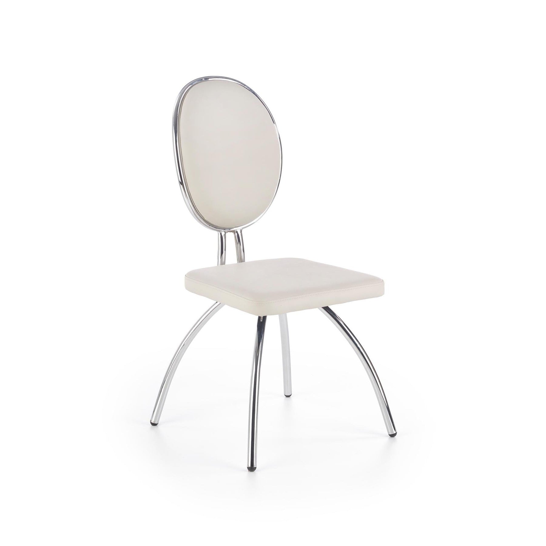 Scaun dining gri deschis K297, 45X56X98 CM