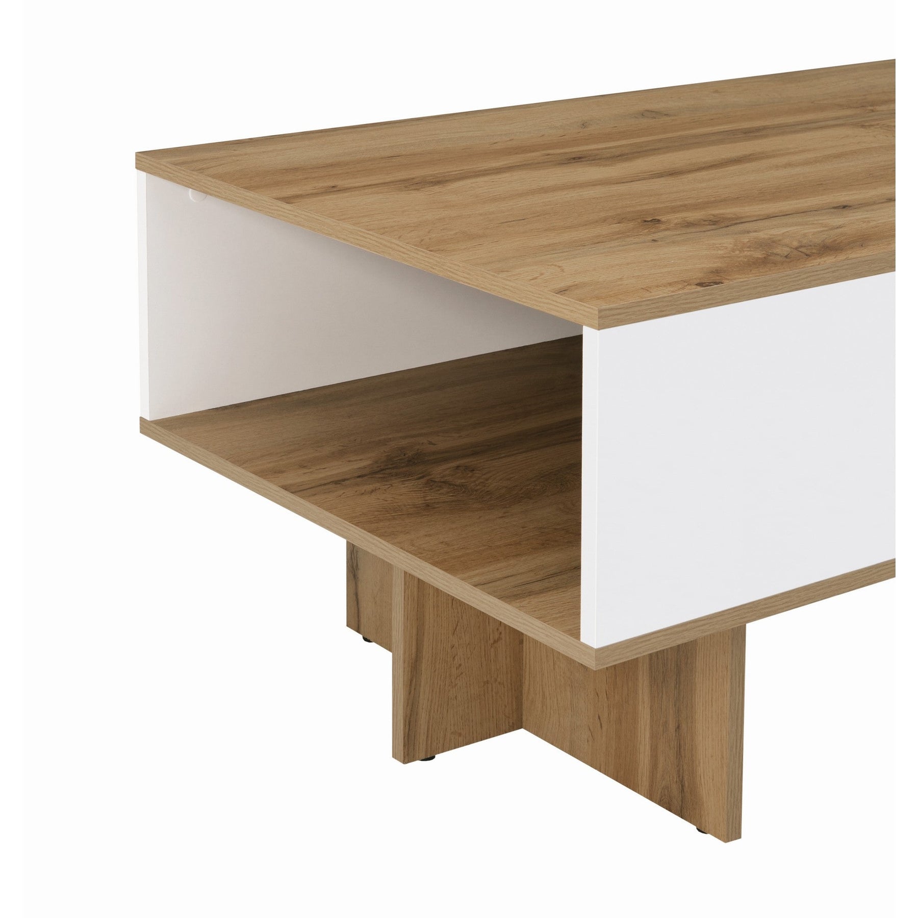 Masuta cafea scandinava Zele, 120X60X45.5 cm