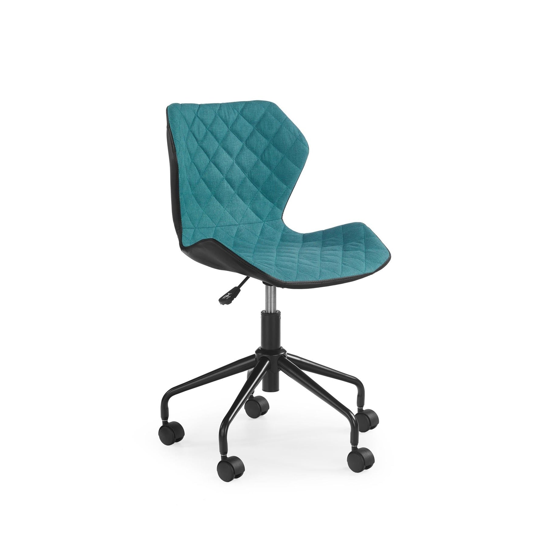 Scaun birou turcoaz Matrix, 48X53X78/88 CM