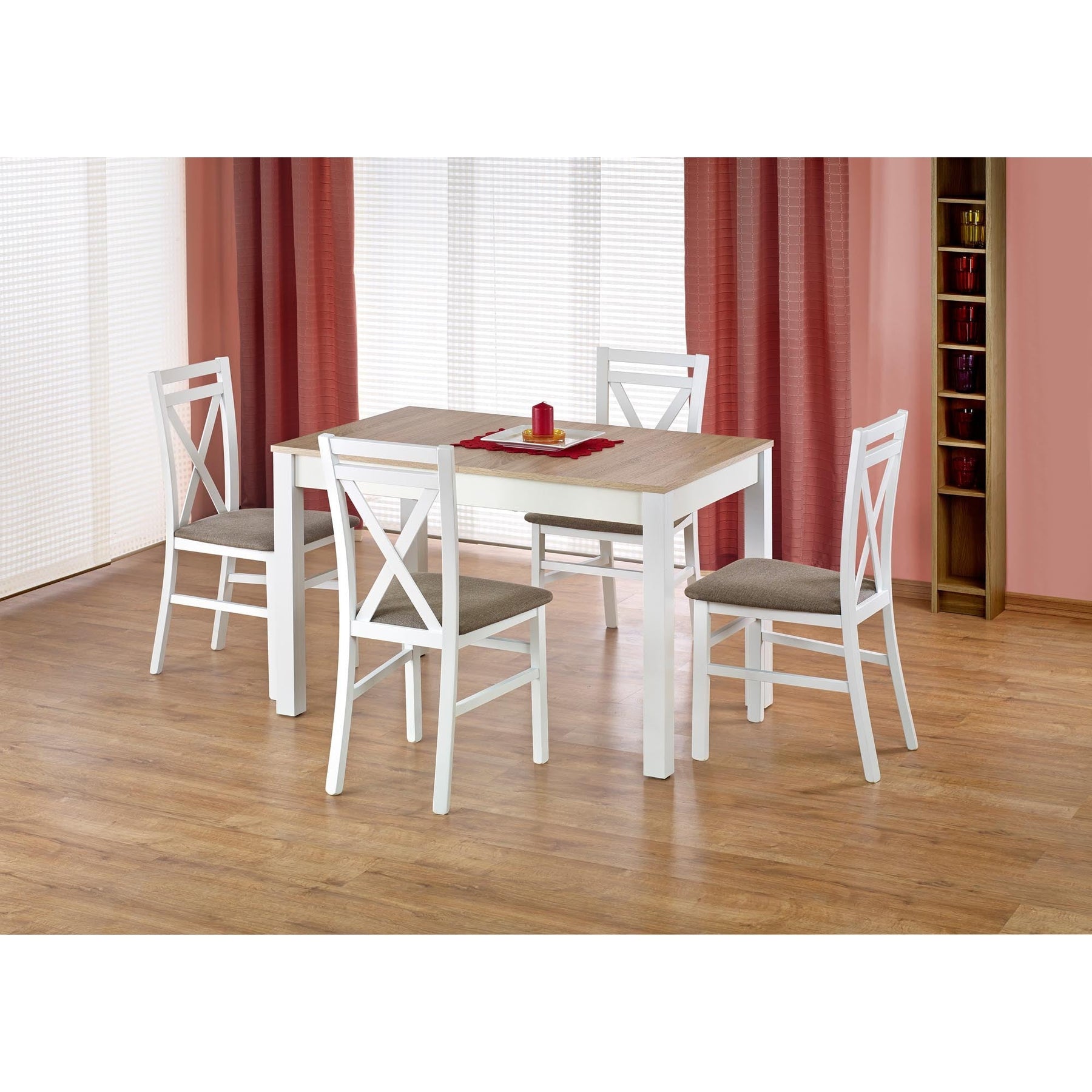 Masa bucatarie extensibila Maurycy, 118/158X75X76 CM