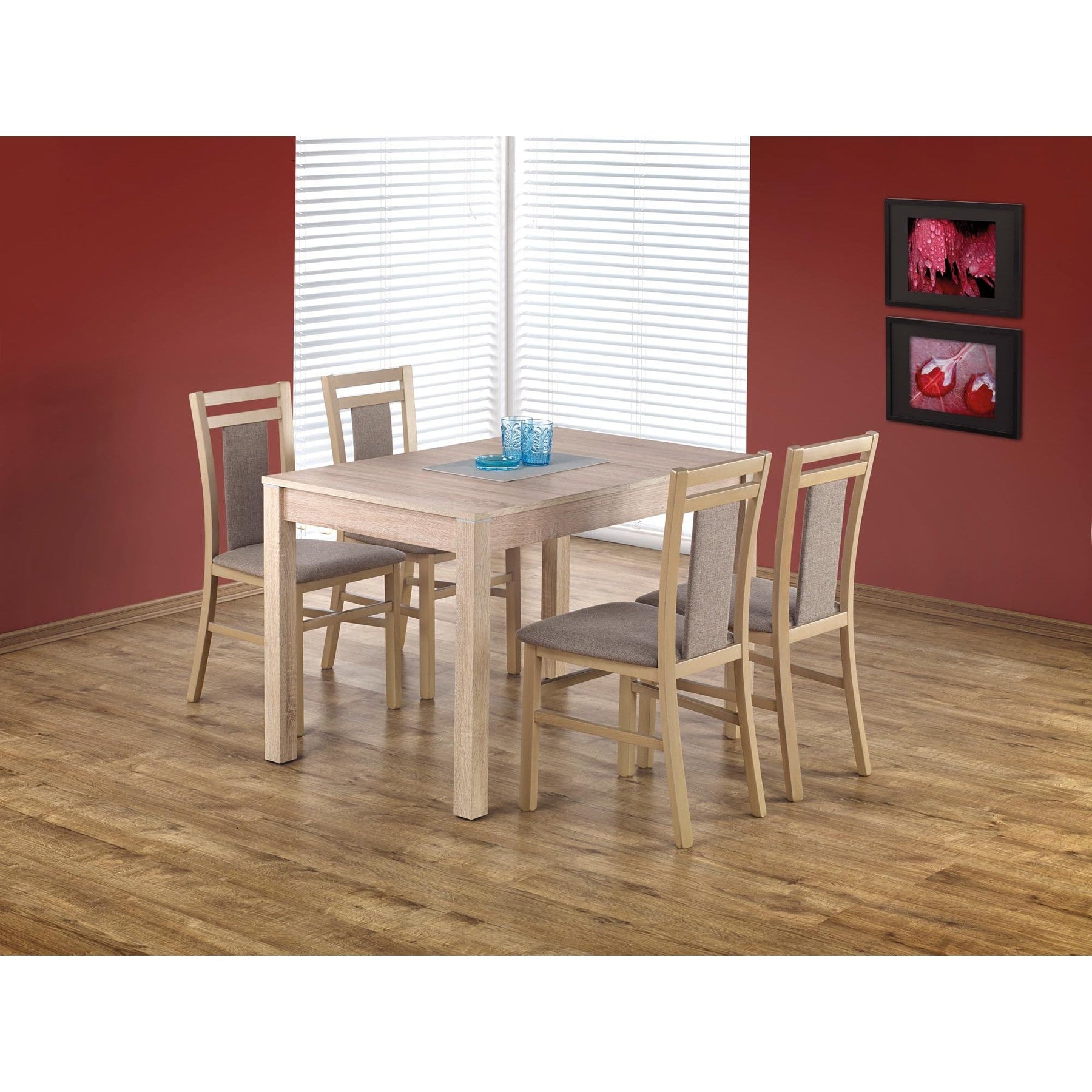Masa bucatarie extensibila Maurycy, 118/158X75X76 CM