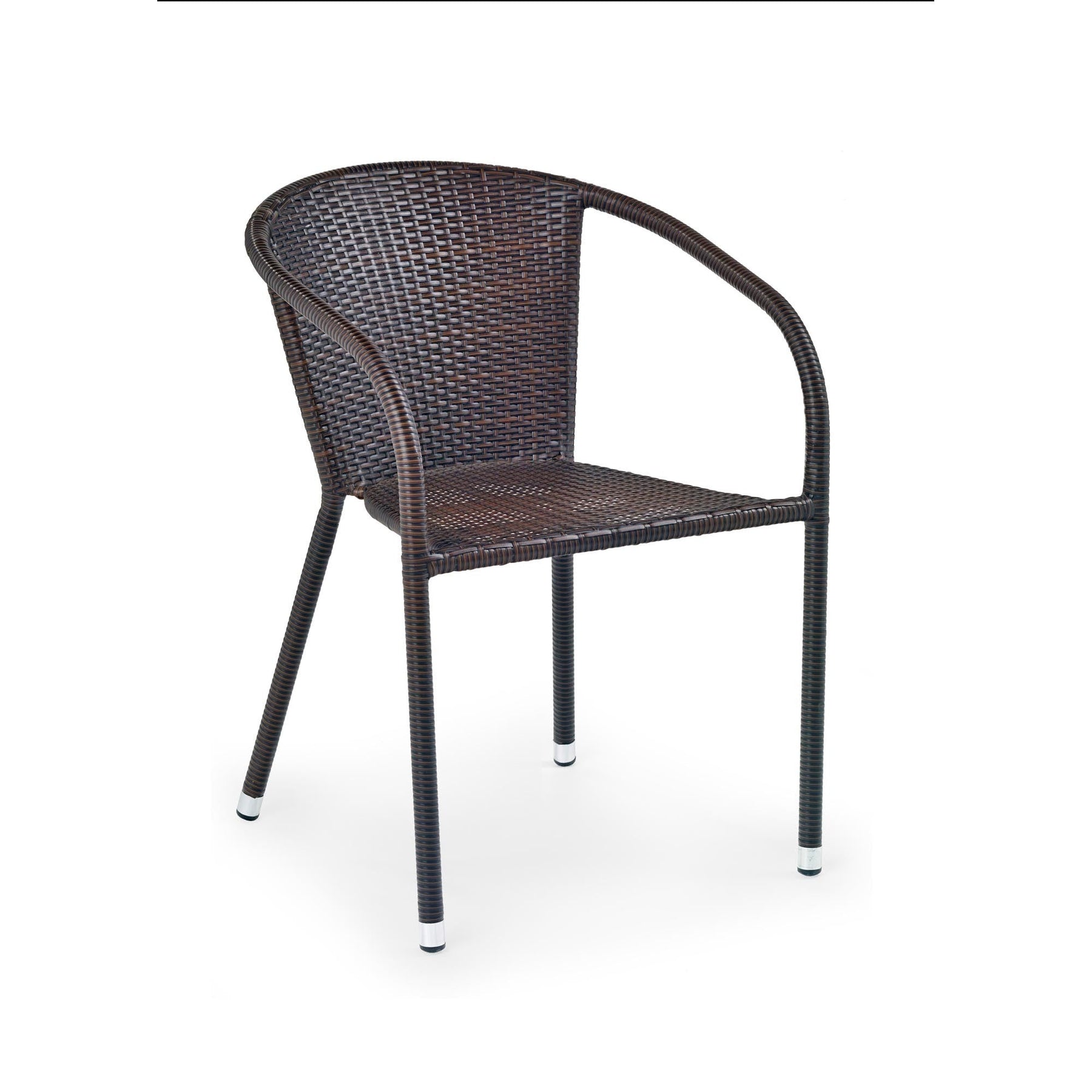 Scaun maro inchis de gradina Midas, 57X57X78 CM - ACAJU