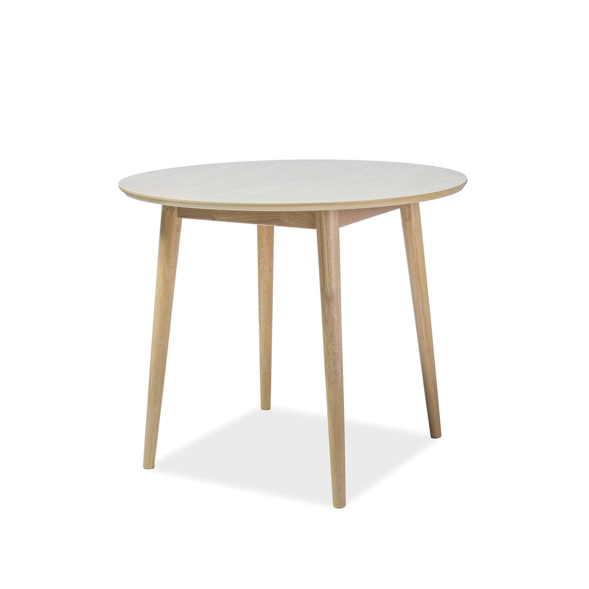 Masa rotunda de bucatarie Nelson, stejar sonoma, 90X75