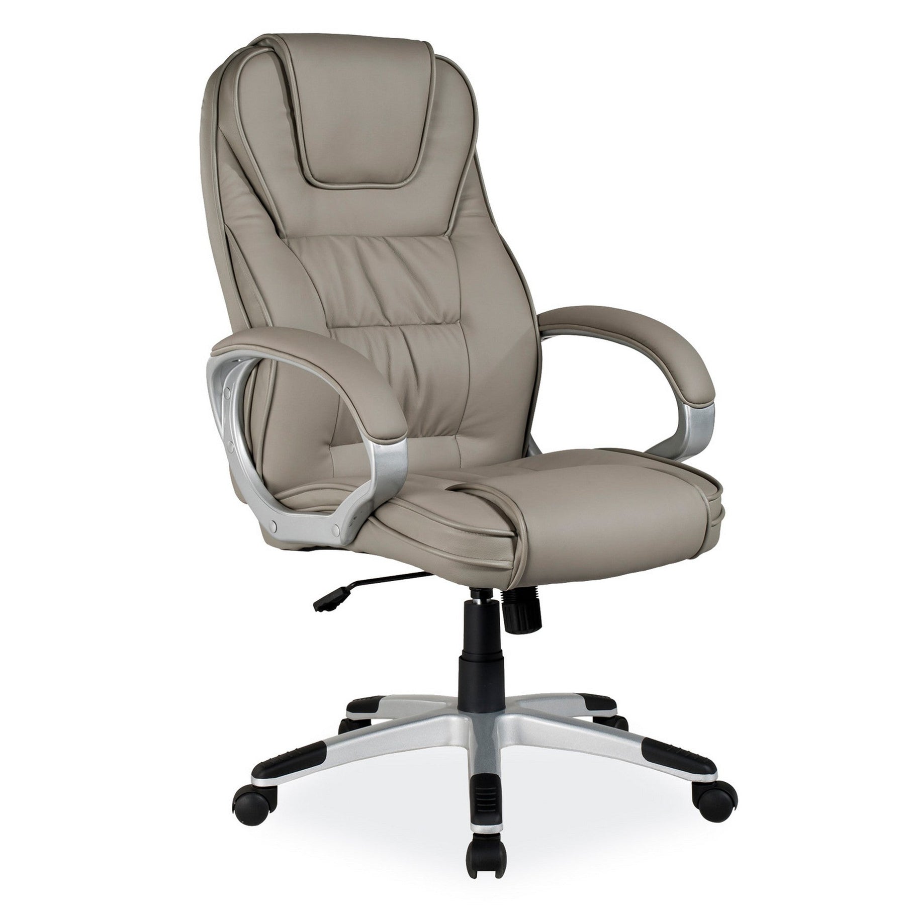 Scaun directorial cu spatar reglabil gri Q-031, 64X48X112/118