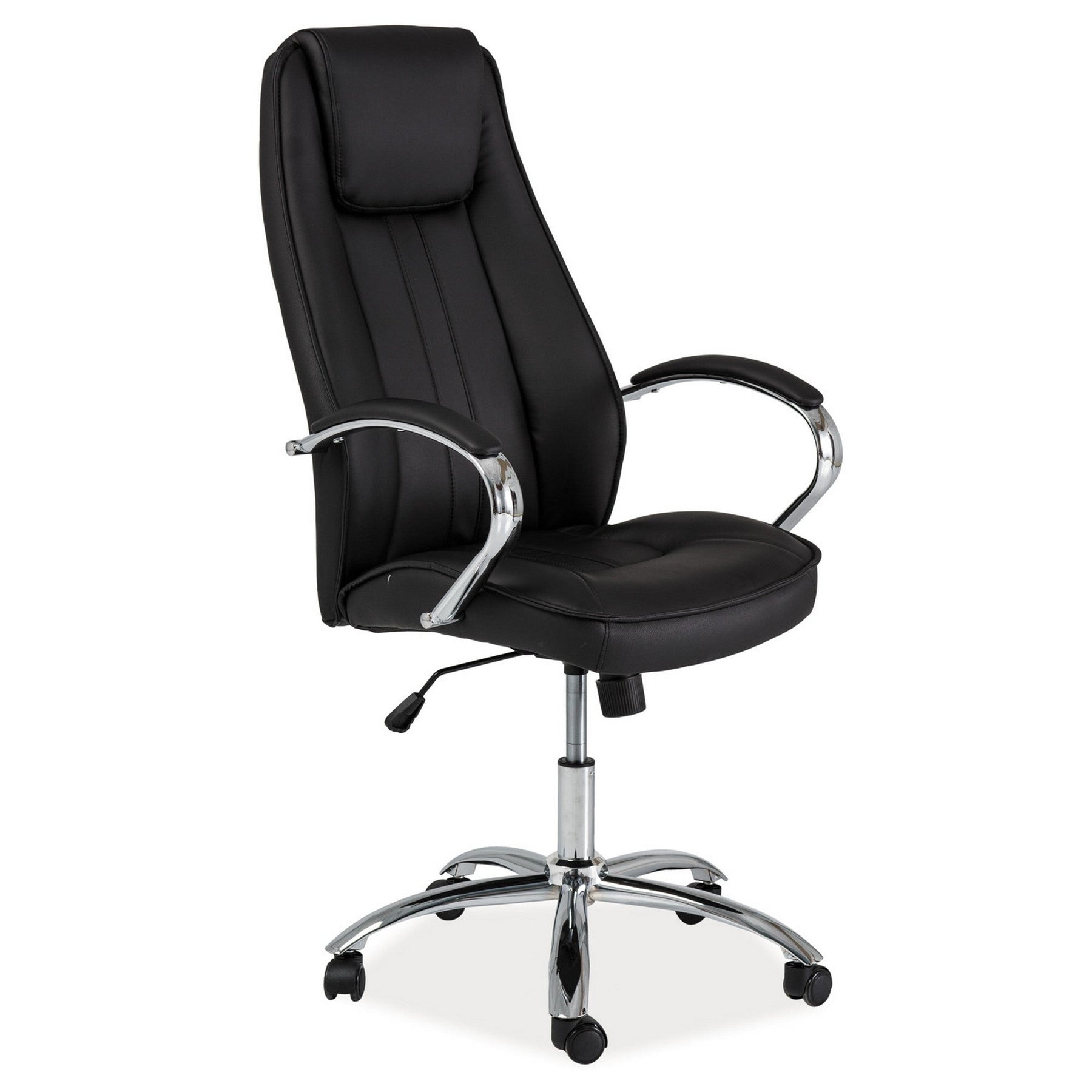Scaun ergonomic profesional negru Q-036, 61X53X117/127
