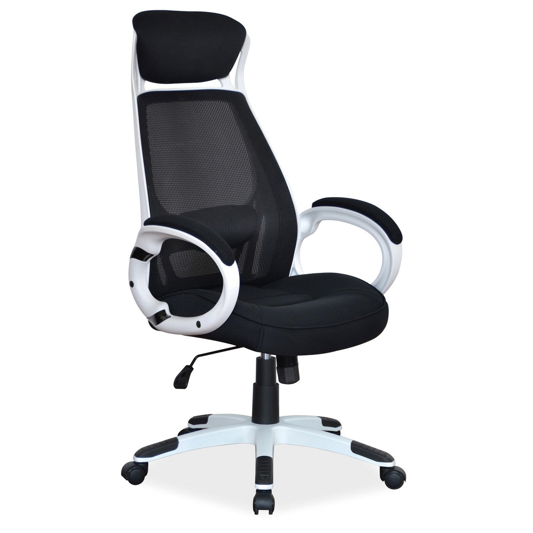 Scaun ergonomic cu tetiera Q-409, inaltime reglabila, 63X51X117/127