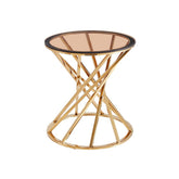 Mauta cafea OTTAVIA B, Chihlimbar / Gold, 50x54 cm