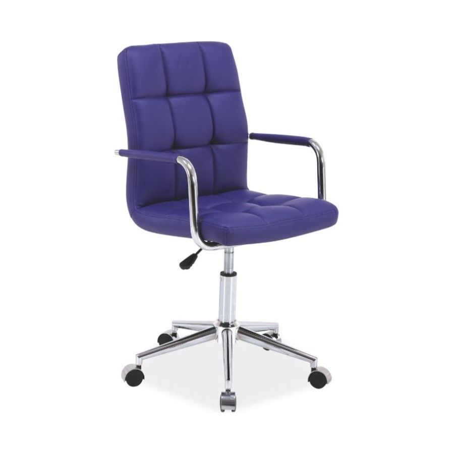 Scaun birou copii mov Q-022, 45X40X87/97