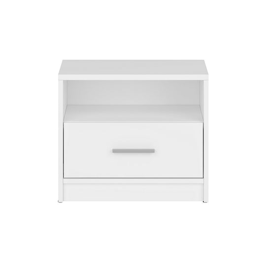 Noptiera culoare alba Nepo Plus, 49.5X34X42.5 cm